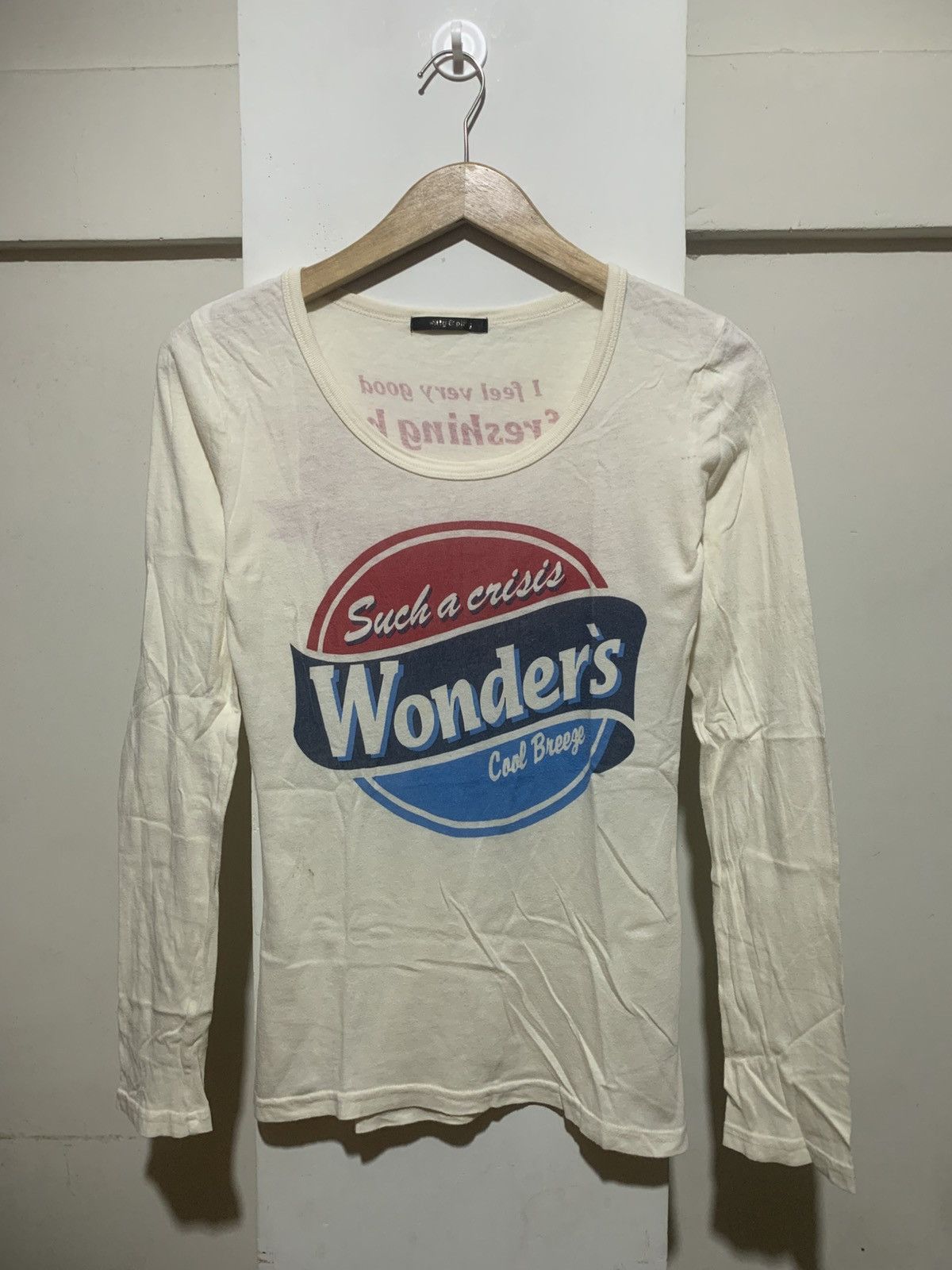 Hysteric Glamour × Swarovski Japanese Such A Crisis Gothic Poem Long Sleeve T Shirt Size US M / EU 48-50 / 2 - 1 Thumbnail