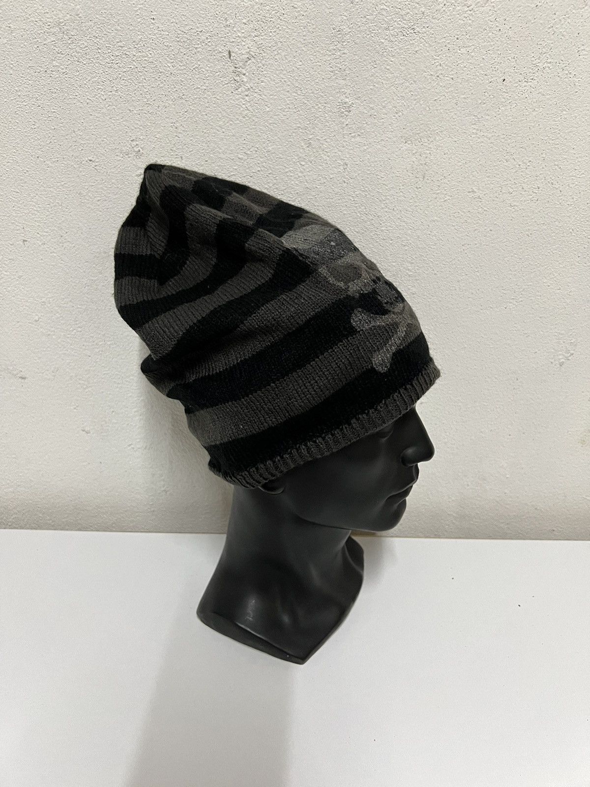 Seditionaries Skulls Big Logo Reversible Beanie Hats Size ONE SIZE - 4 Thumbnail