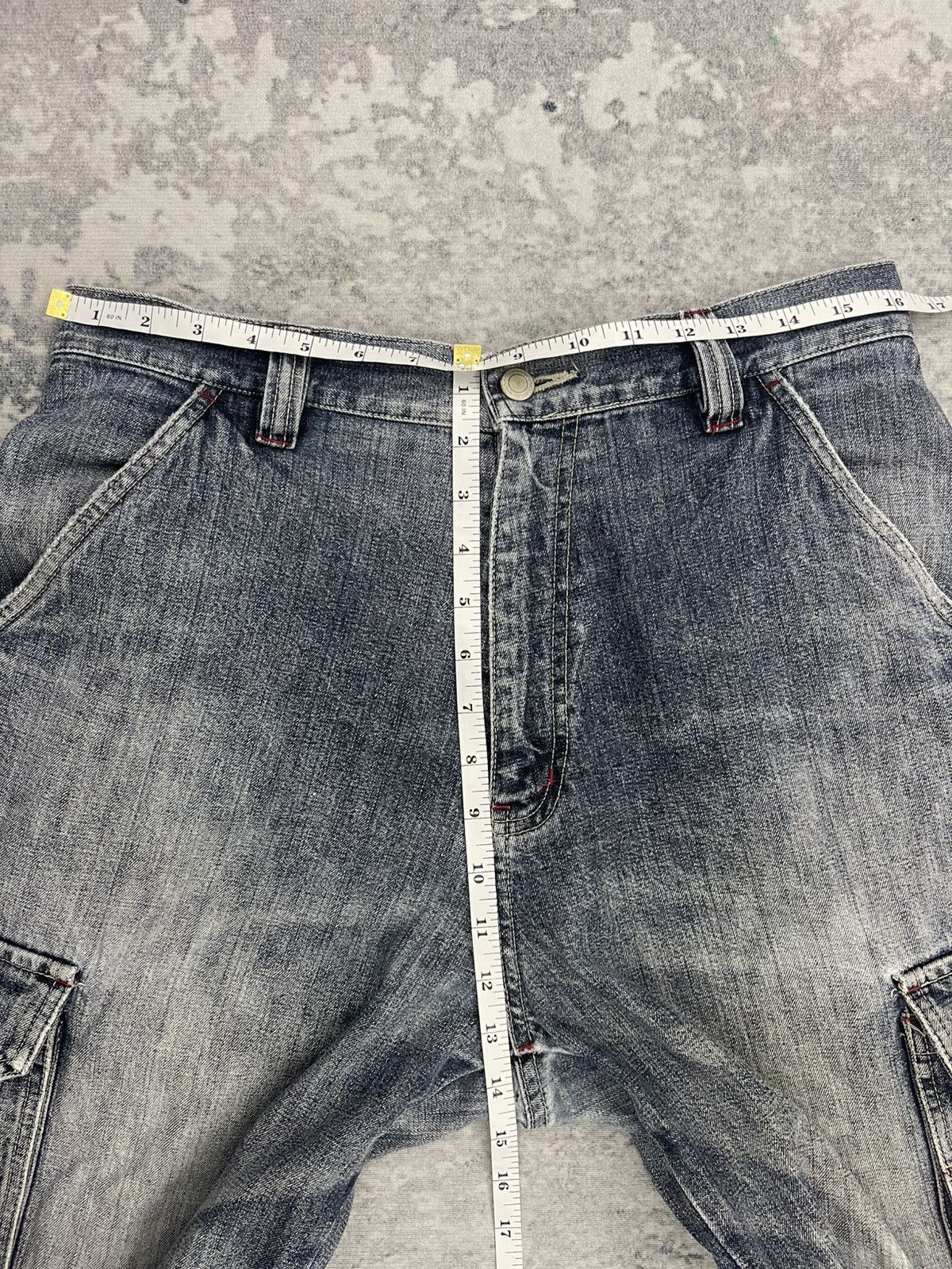DrunknMunky Drunkn Munky Serial 00036 Carpenter Distressed Denim s21 Size US 32 / EU 48 - 16 Thumbnail