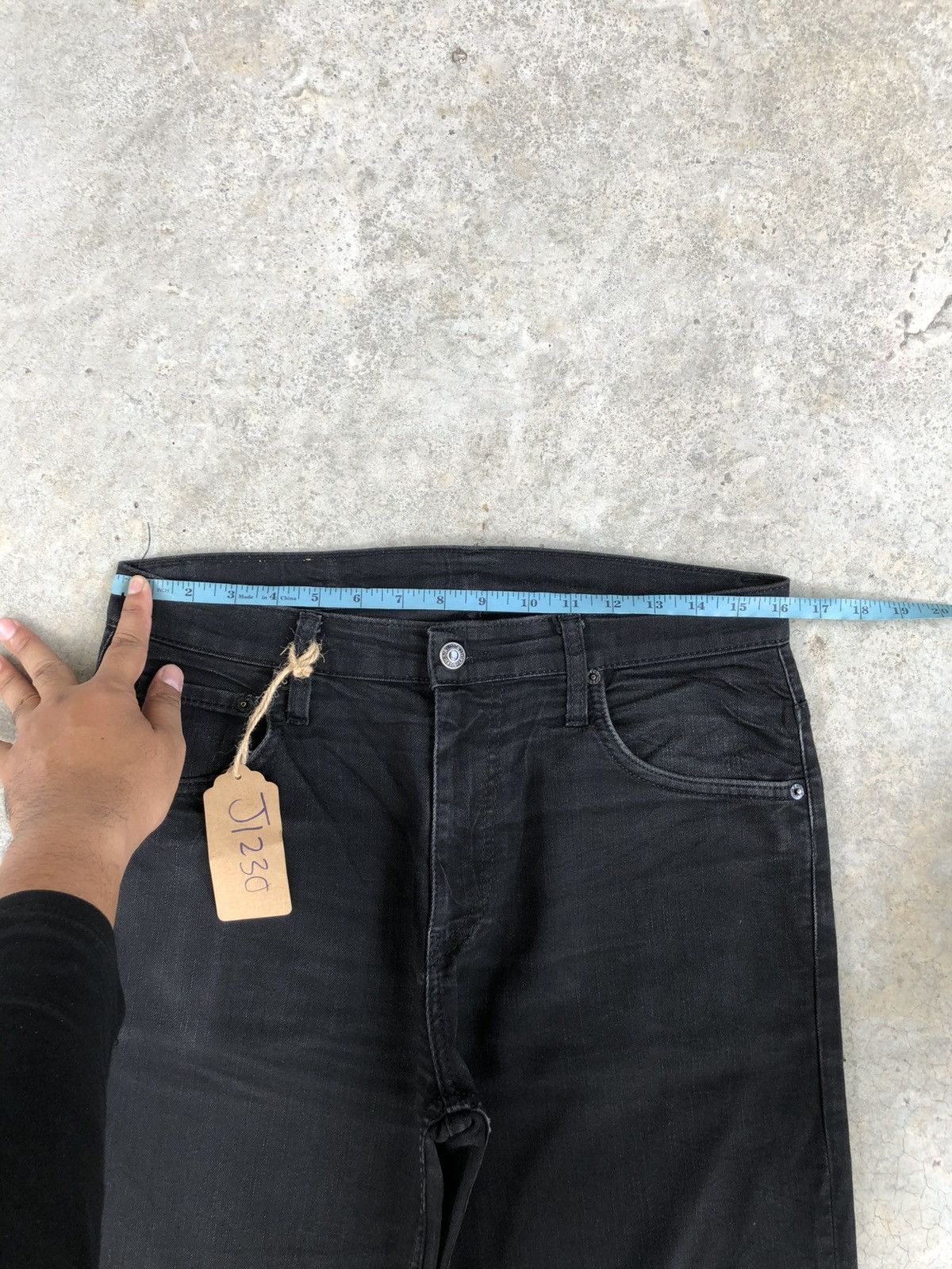 If Six Was Nine Y2k Levi’s Flared Jeans Distressed Denim 507 Size US 32 / EU 48 - 21 Thumbnail