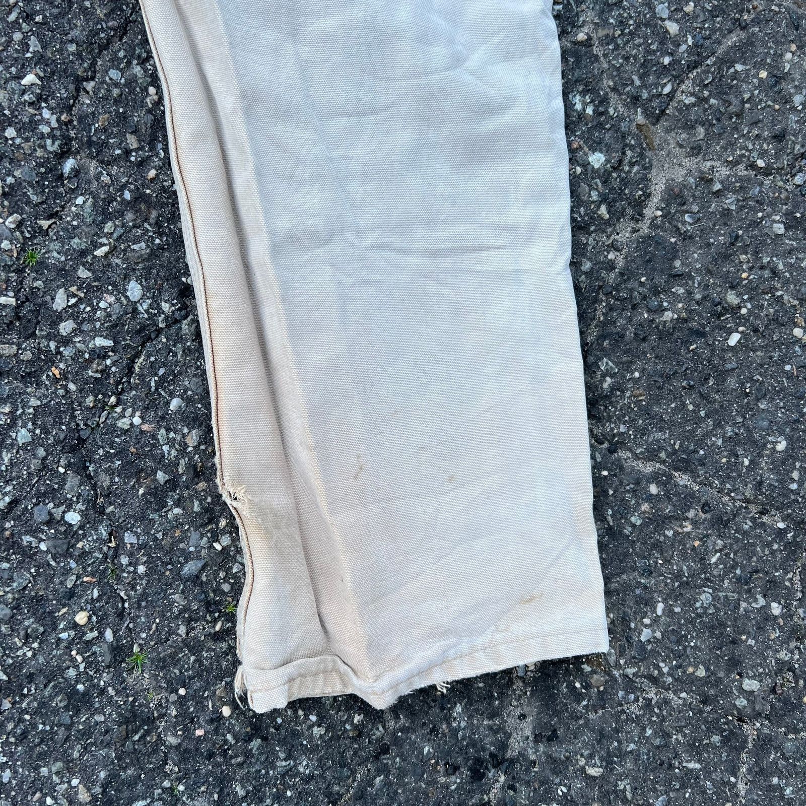 Carhartt × Vintage Vintage carhartt brown double knee work wear carpenter pants Size US 31 - 9 Thumbnail