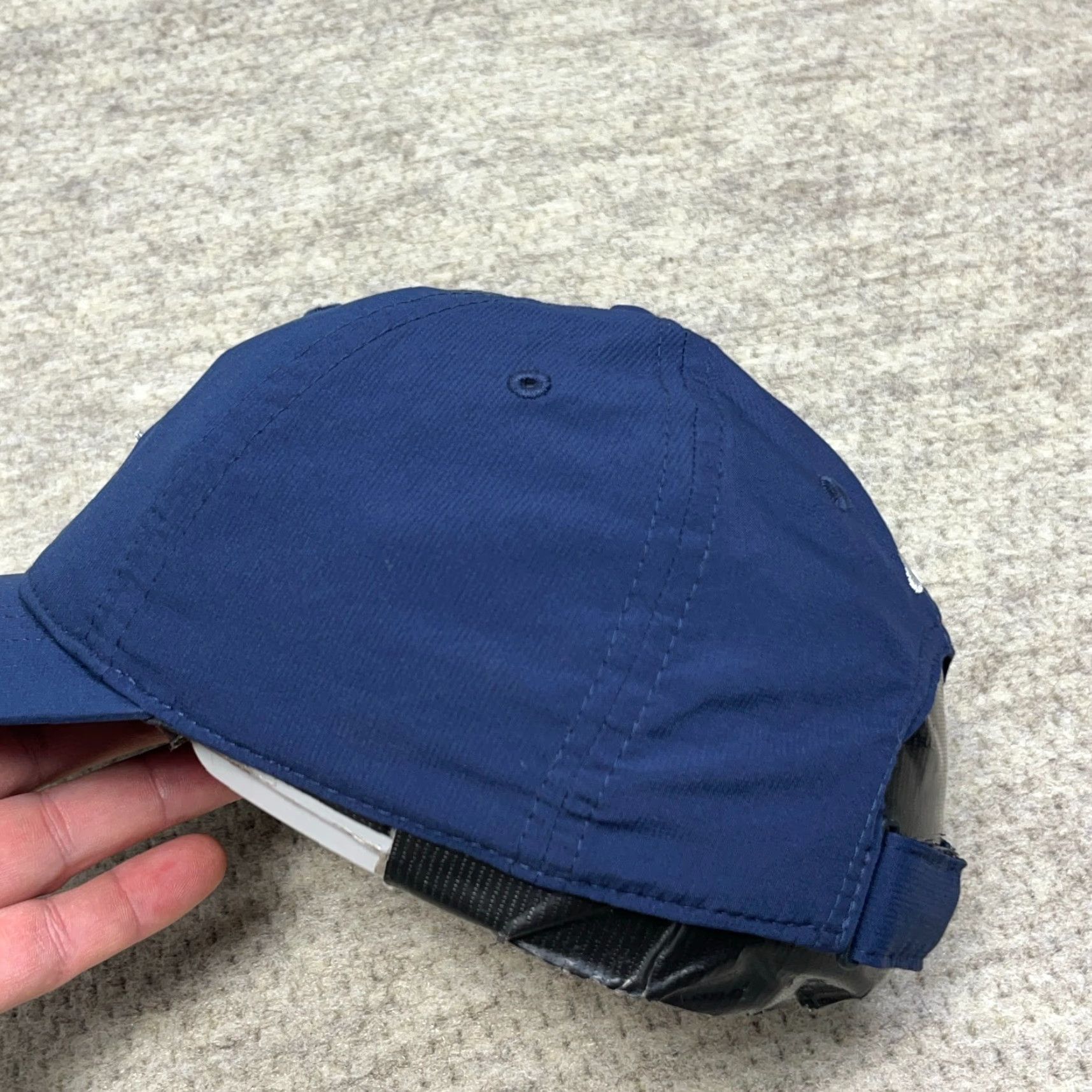 Nike Nike Dri-Fit Hat Cap Blue Strap Back Performance Legacy91 Golf Mens Swoosh M22 Size ONE SIZE - 3 Thumbnail