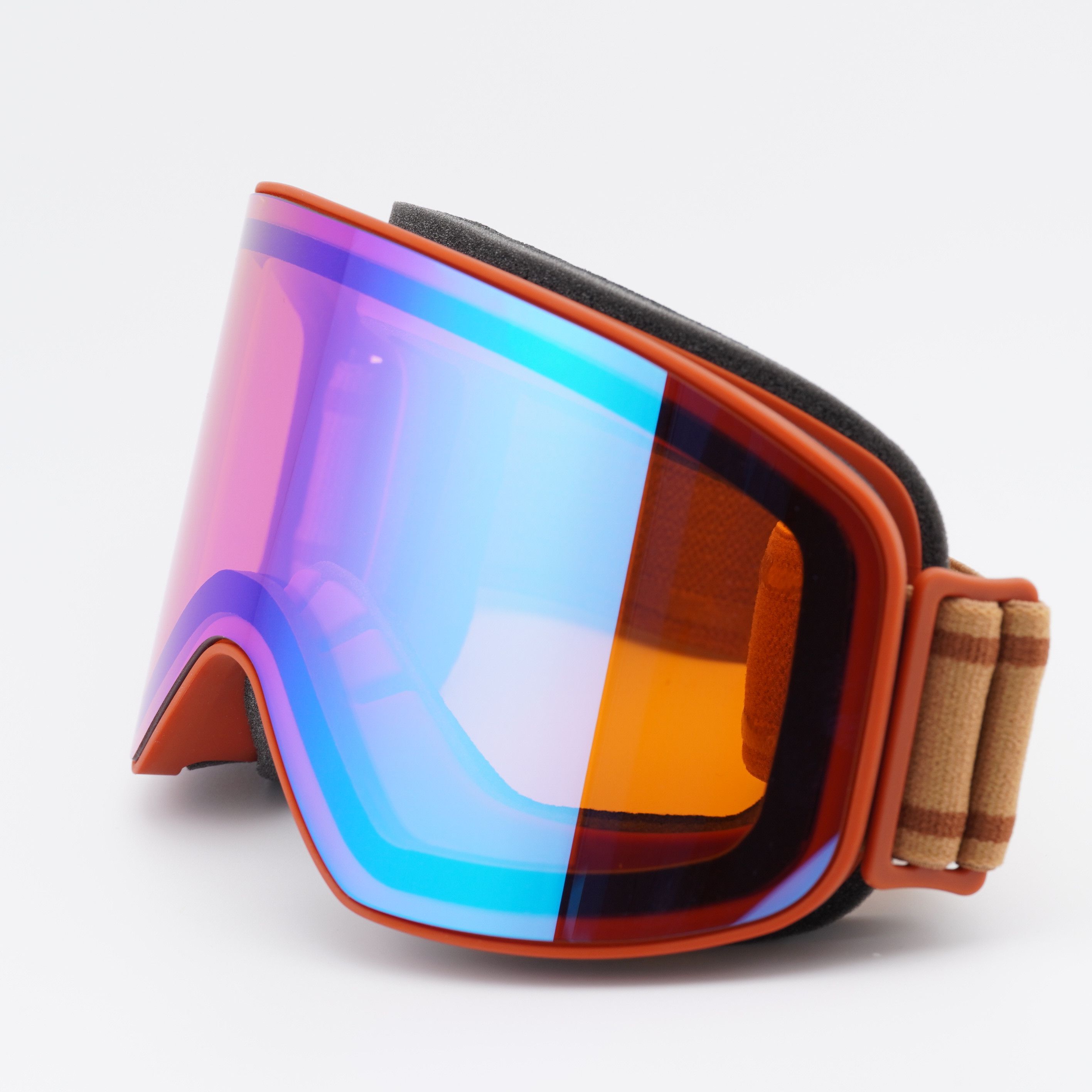 Chloe Chloe CH0072S 003 Ski Mask/Sunglasses Rust Shield Frame Size ONE SIZE - 8 Thumbnail