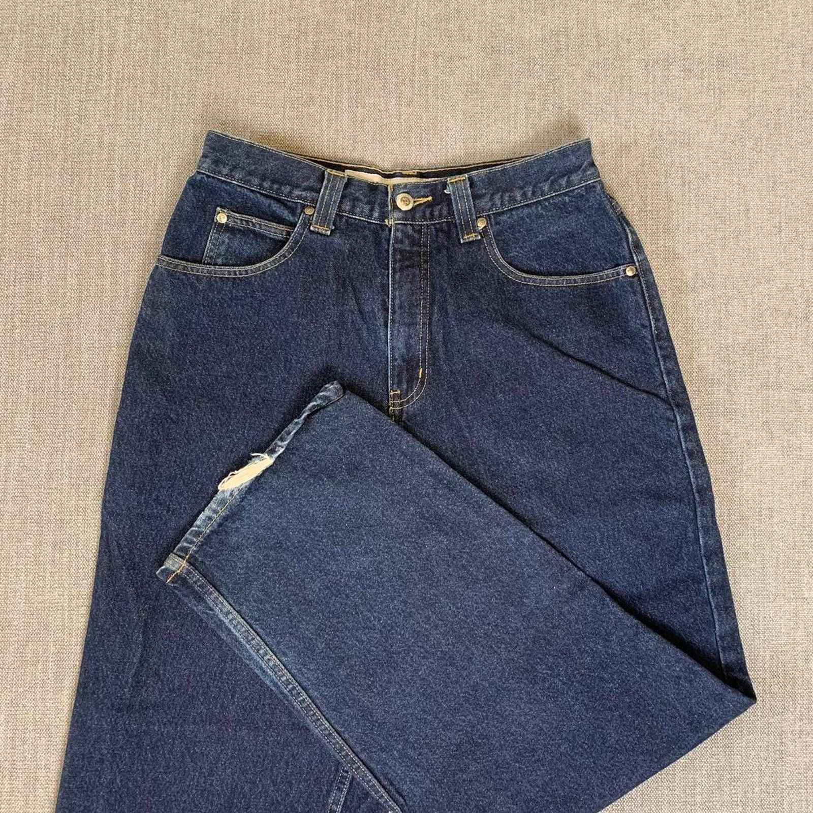 Anchor Blue Y2K Anchor blue Beyond Baggy Denim Jeans Size US 29 - 5 Thumbnail