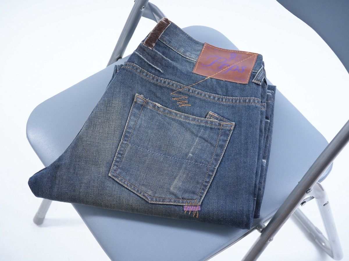 Prps PRPS Distressed Baggy Denim Jeans w31 Size US 31 - 1 Thumbnail