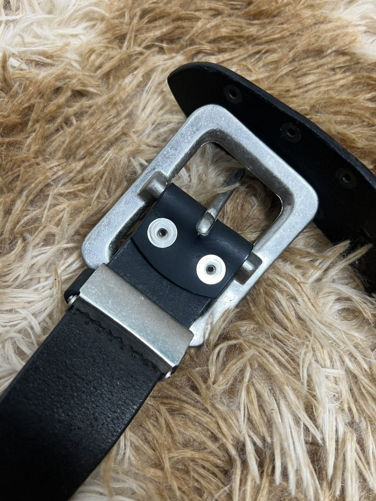 Japanese Brand Vintage Studded Leather Belt | Grunge Punk 90s Aesthetic Size ONE SIZE - 6 Thumbnail