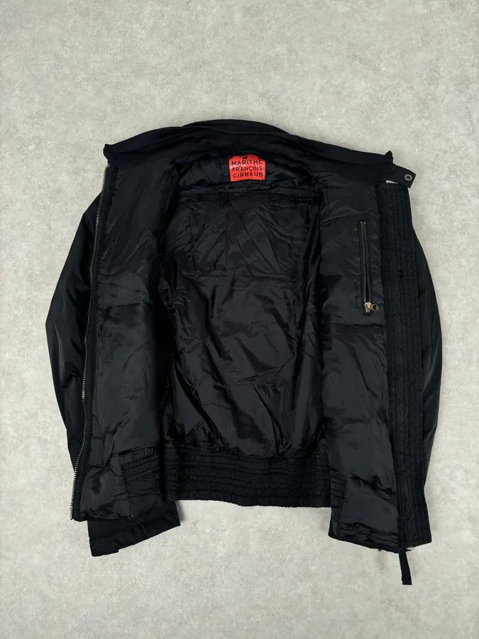 Marithe + Francois Girbaud 2000s Marithé + François Girbaud Black Nylon Studded Skull Puffer Jacket Size US L / EU 52-54 / 3 - 7 Thumbnail