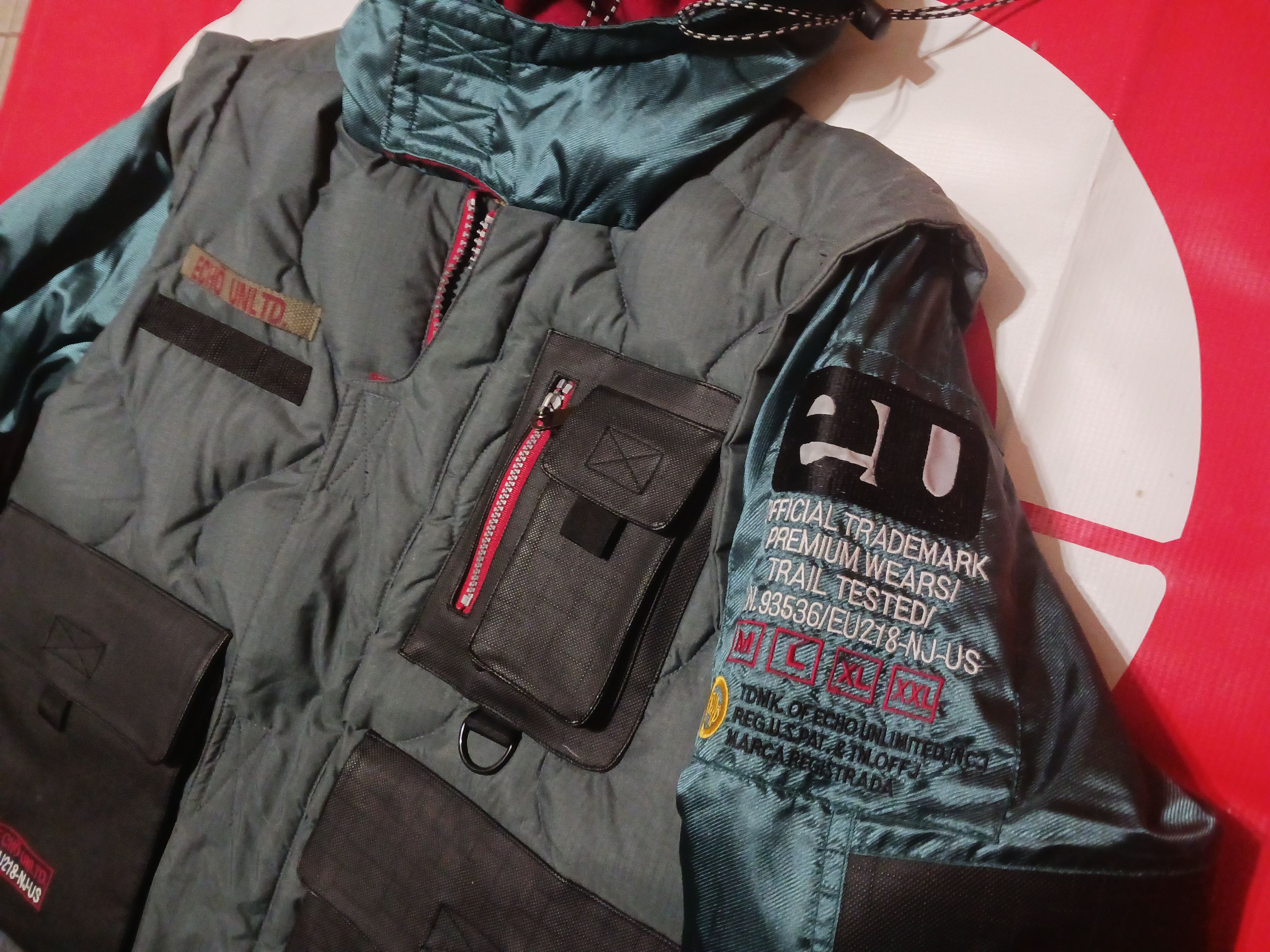 Ecko Unltd. 1/1 ECHO UNLTD '97 Prodigy Military Grade Full-Zip Prototype Size US M / EU 48-50 / 2 - 2 Thumbnail