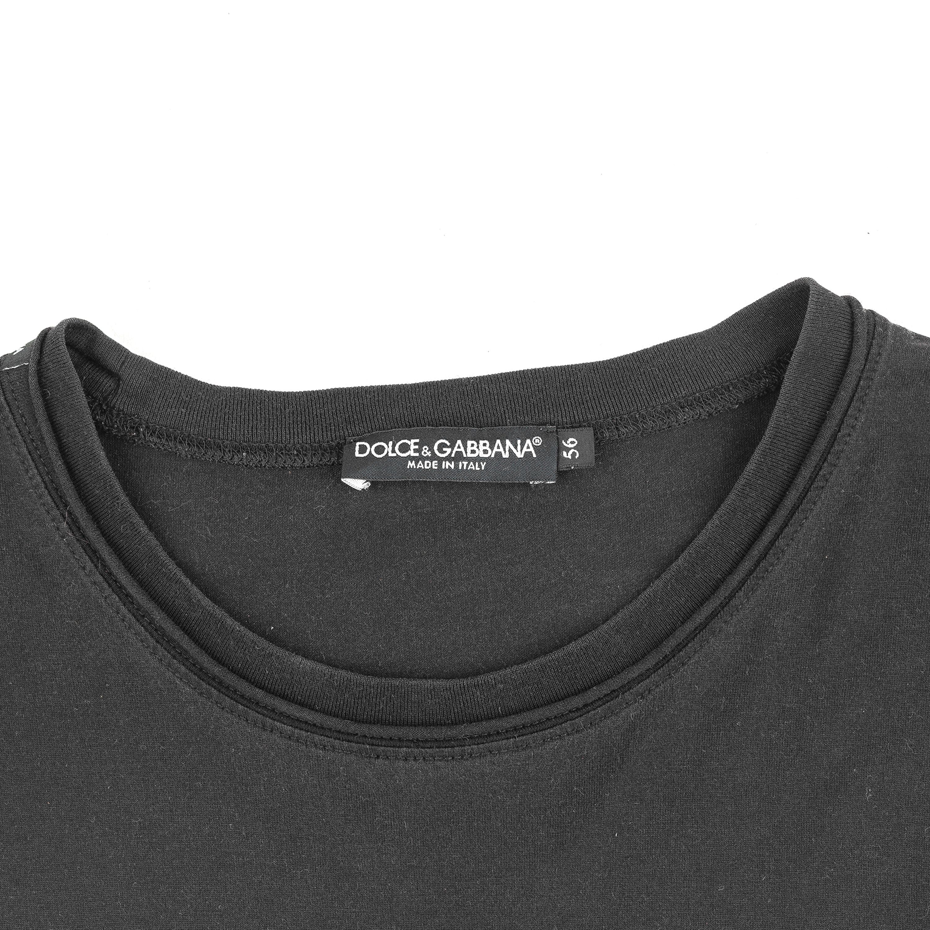 Just Cavalli Dolce & Gabbana Al Pacino Distressed Black Tank Top Size US XL / EU 56 / 4 - 4 Thumbnail