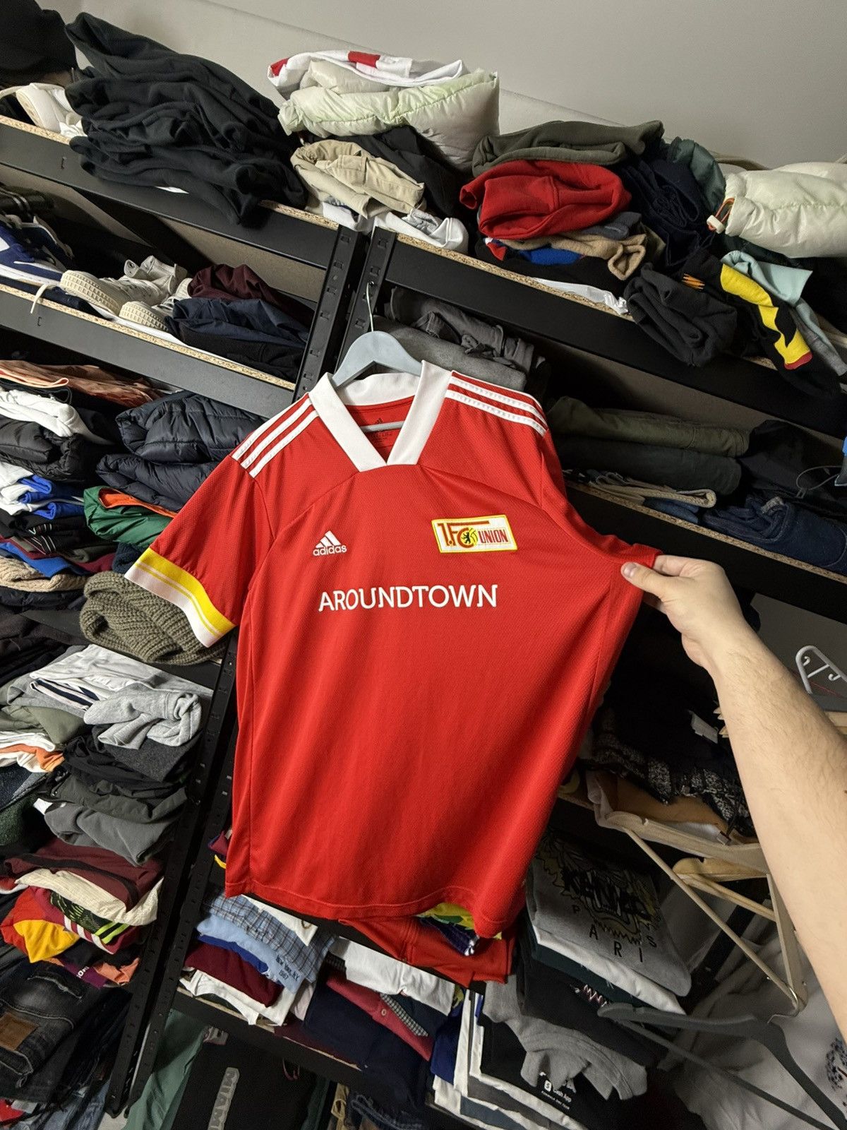 Adidas Adidas Union Berlin Jersey XXL Red Soccer Shirt Aroundtown Size US XXL / EU 58 / 5 - 4 Thumbnail