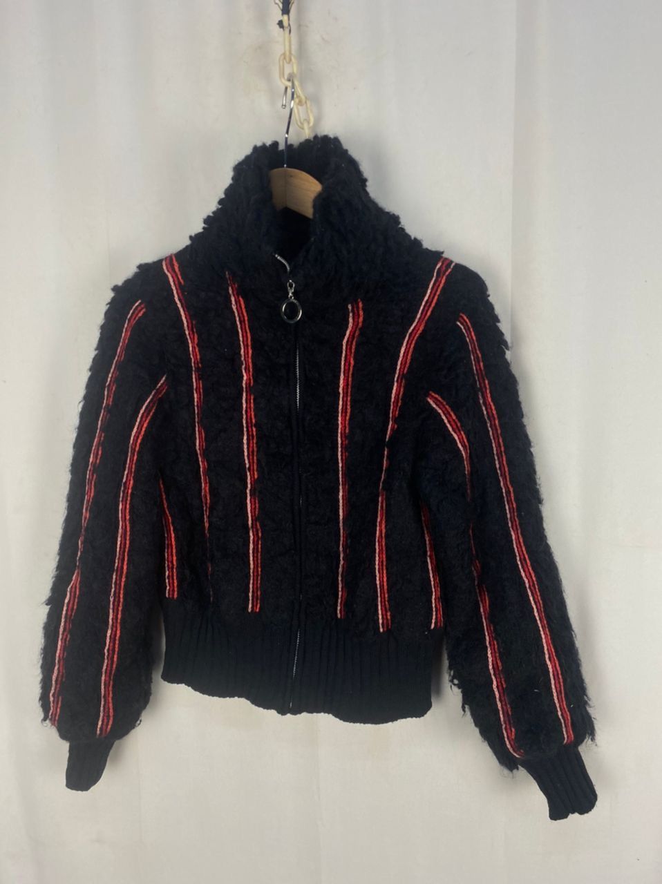 Japanese Brand × Seditionaries Mary quant London wool croptop zipper jacket Size S / US 4 / IT 40 - 1 Thumbnail