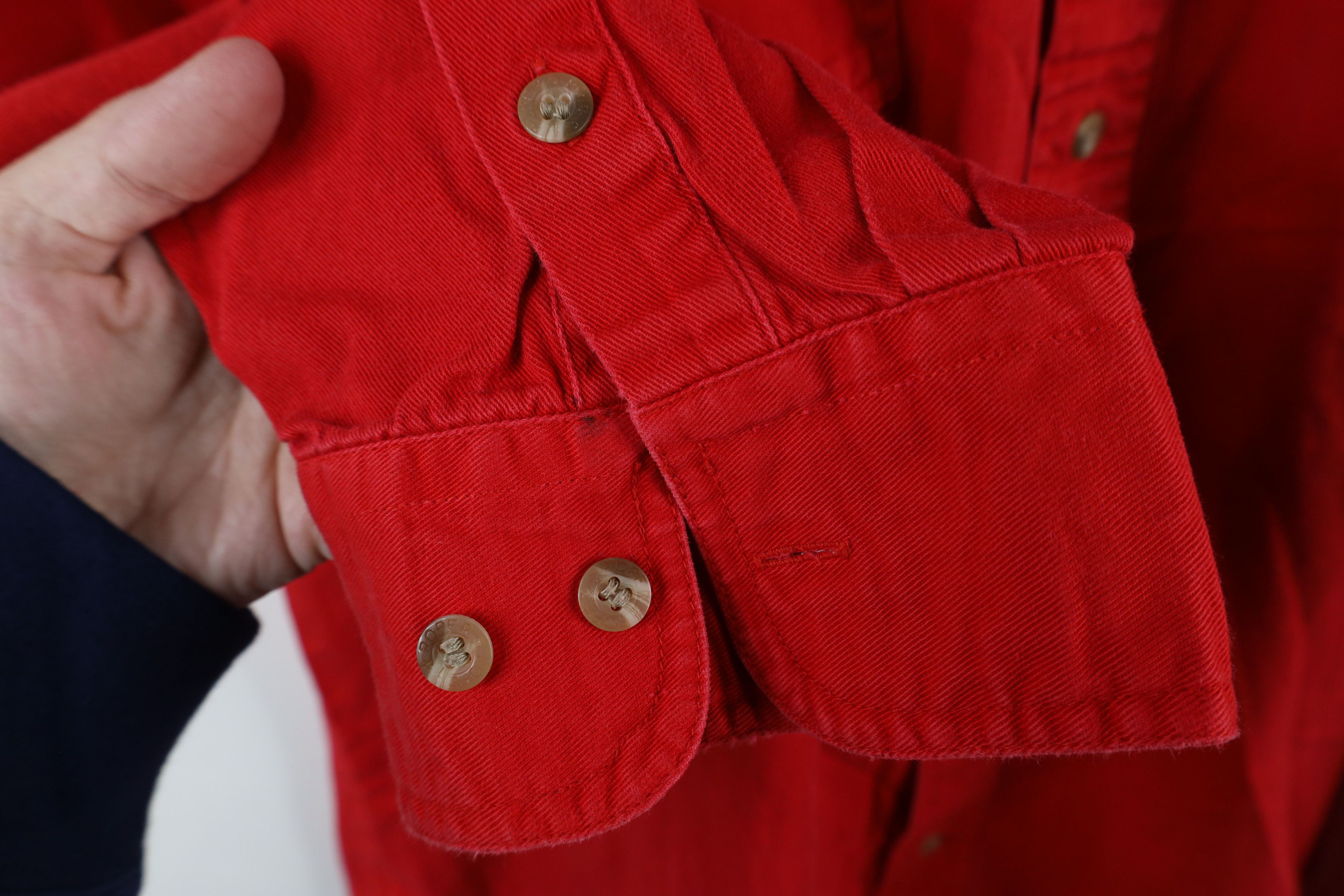 Vintage Vintage 90s Streetwear Collar Western Button Down Shirt Red Size US XXL / EU 58 / 5 - 6 Thumbnail