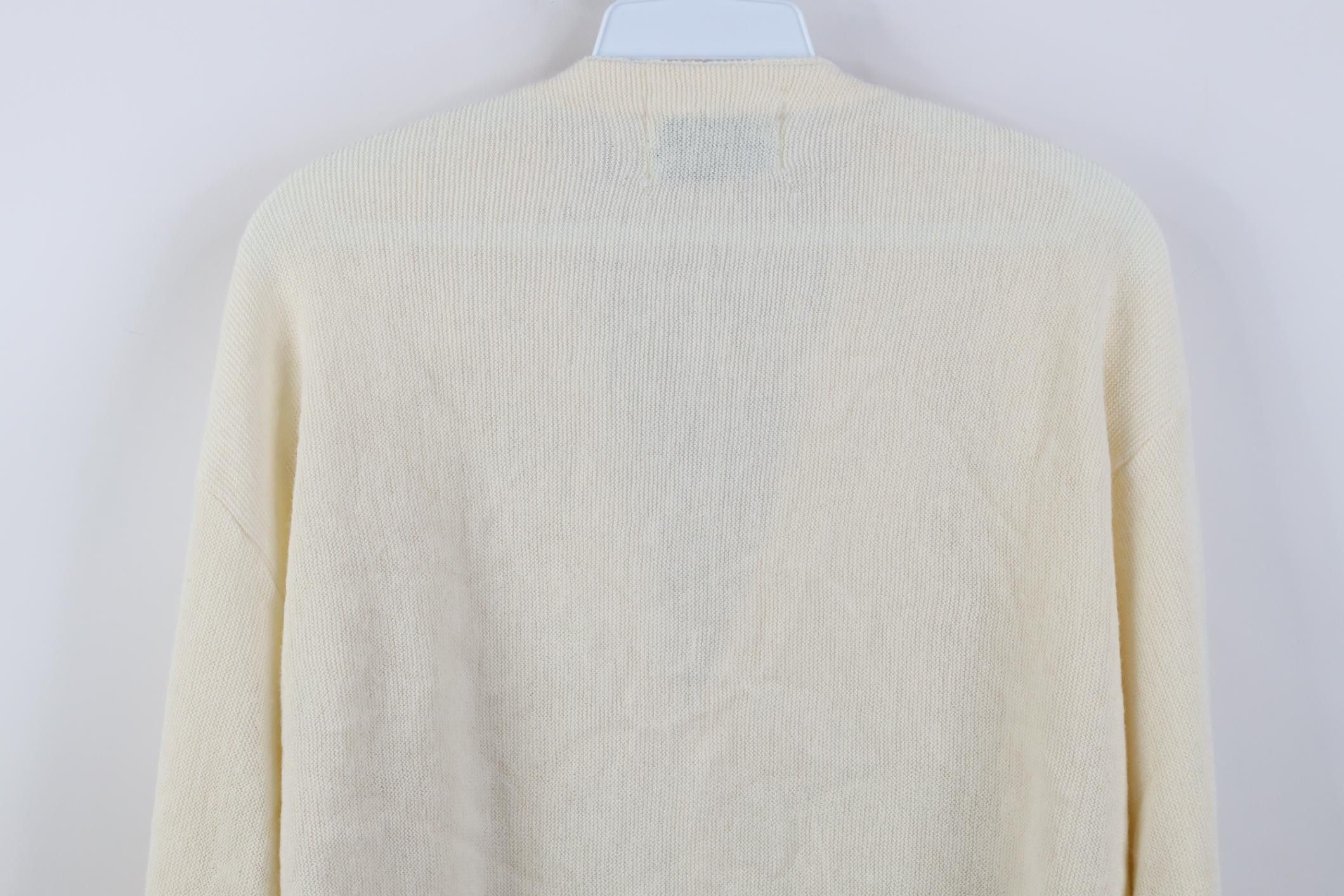 Vintage Vintage 70s Streetwear Kurt Cobain Knit Cardigan Sweater USA Size US XL / EU 56 / 4 - 11 Thumbnail