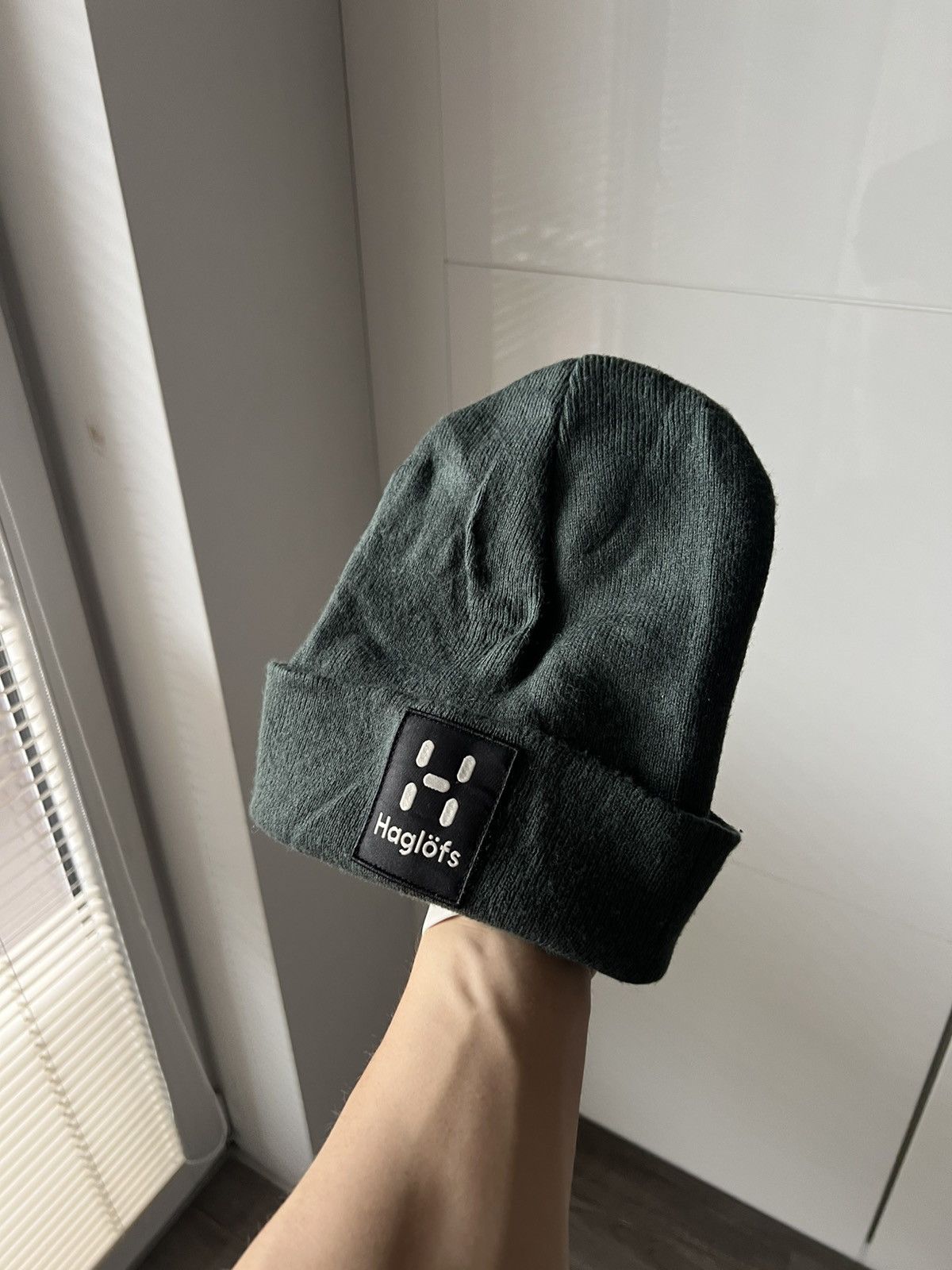 Haglofs × Japanese Brand ‼️Haglofs New Collection Big Box Logo Winter Acrylic Hat ‼️ Size ONE SIZE - 1 Thumbnail