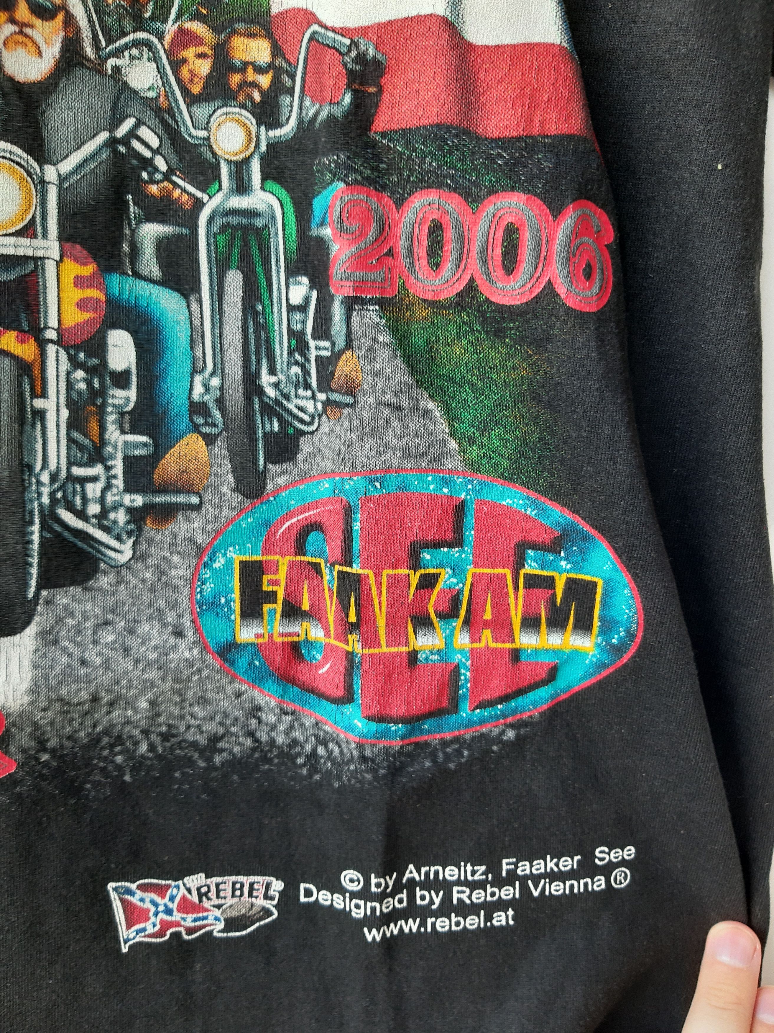 Vintage Vintage European Bike Week 2006 shirt Size US S / EU 44-46 / 1 - 3 Thumbnail
