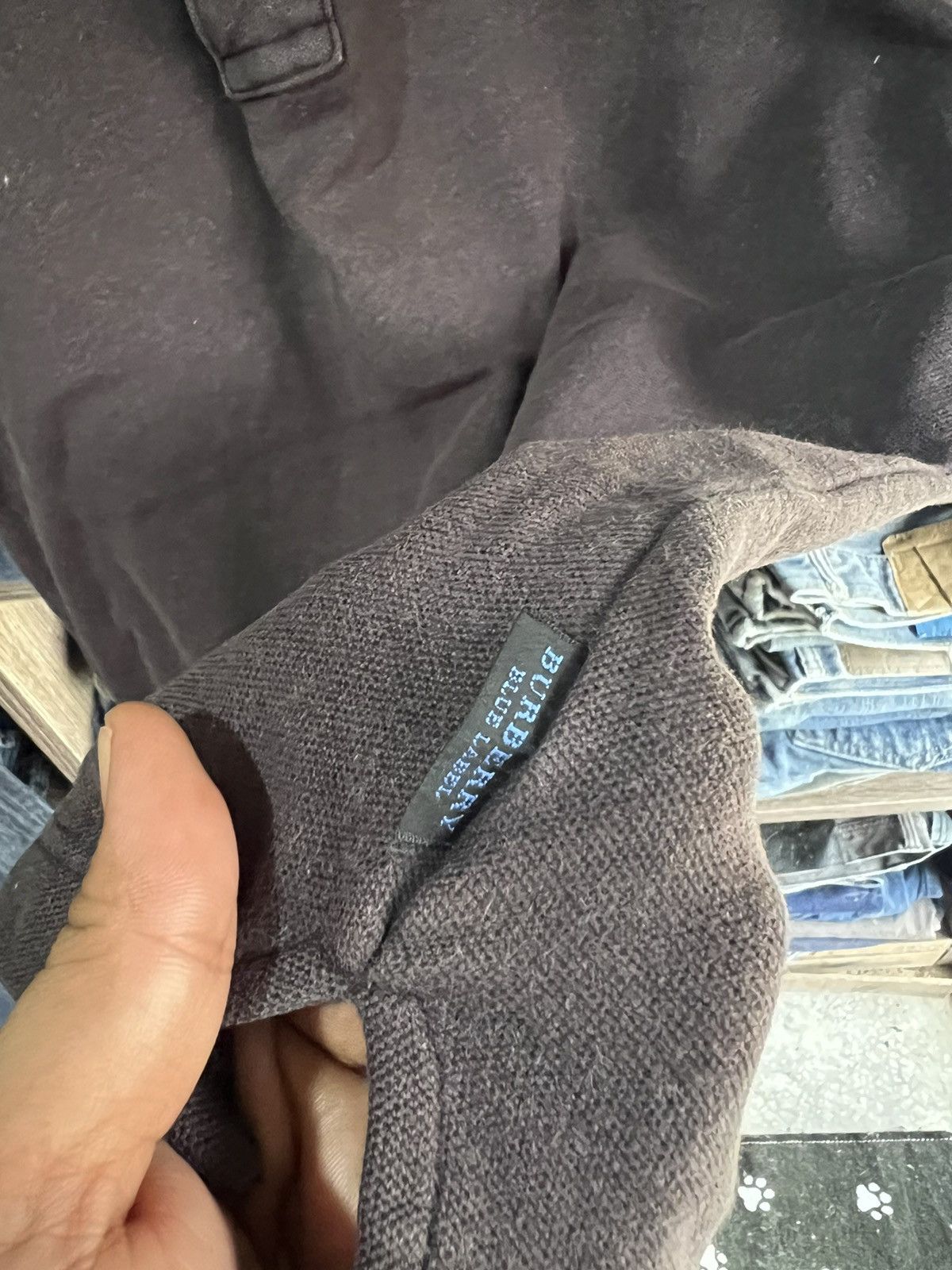 Burberry 🔥Burberrry London Blue Label Cropped Polos Size US S / EU 44-46 / 1 - 9 Thumbnail