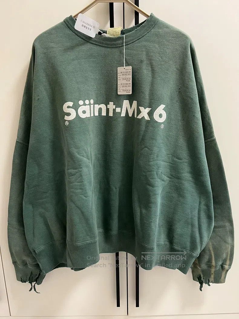 Saint Michael Saint Michael Destroy vintage sweatshirts Size US L / EU 52-54 / 3 - 1 Thumbnail