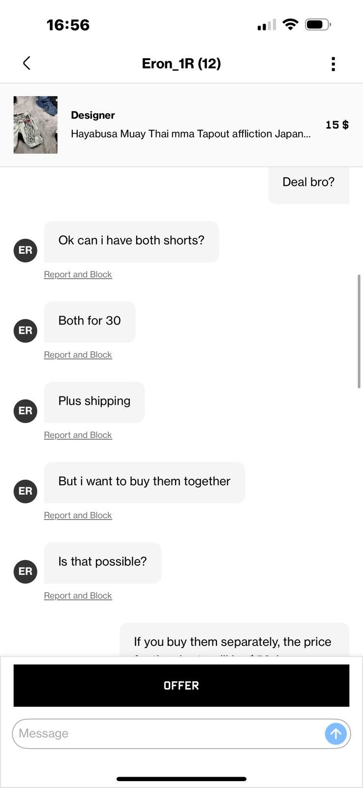 Vintage Bundle Shorts X2 Size US 32 / EU 48 - 1 Thumbnail