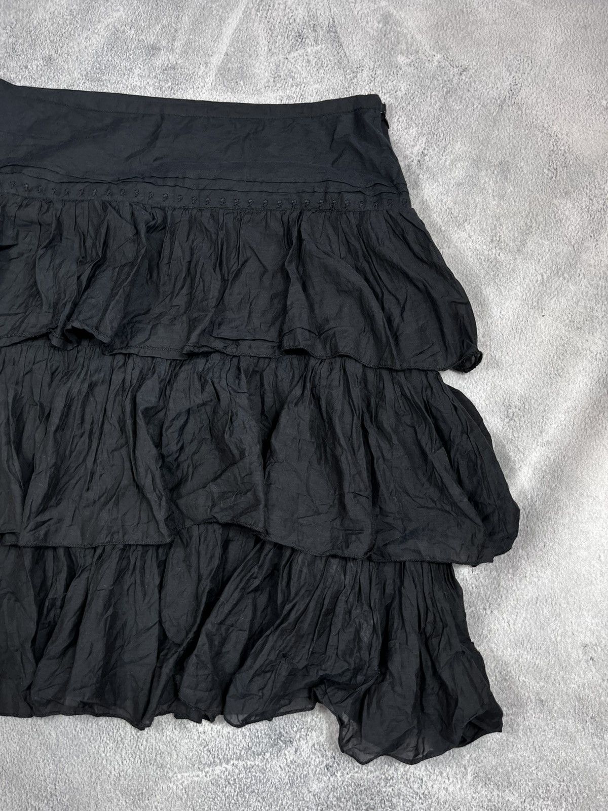 Other Vintage Y2K lush opium midi skirt punk avant garde UK18 Size 36" / US 14 / IT 50 - 4 Thumbnail