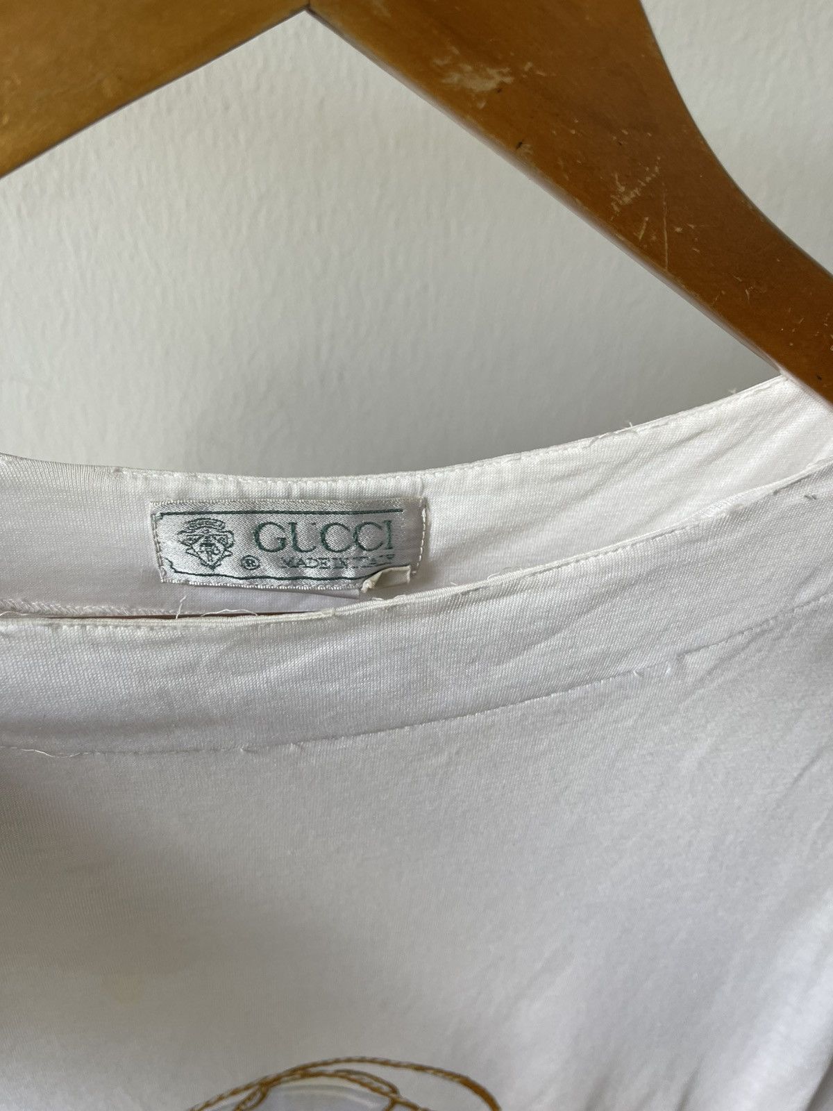 Gucci 80s Gucci Long Sleeve 11 Size M / US 6-8 / IT 42-44 - 6 Thumbnail