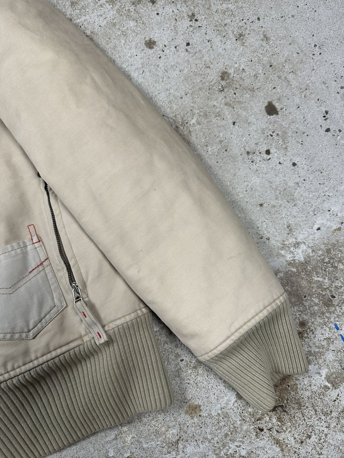 Vintage Vintage Y2K Carhartt Style Beige Workwear Detroit Jacket Size US L / EU 52-54 / 3 - 5 Thumbnail