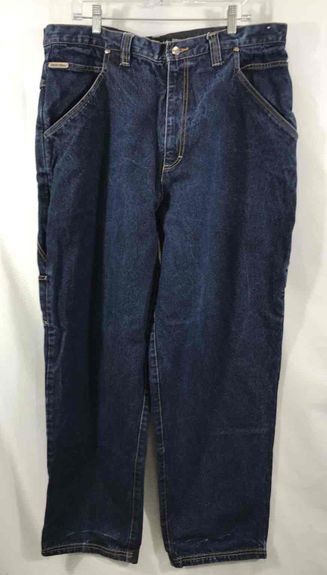 Wu-Tang Clan Johnny Blaze jeans, vintage Wu Wear baggy pants, Wu Tang 40 Size US 40 / EU 56 - 2 Thumbnail