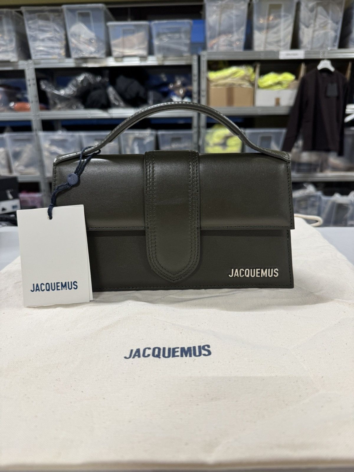 Jacquemus Le Grand Bambino Shoulder Bag NEW 1150$