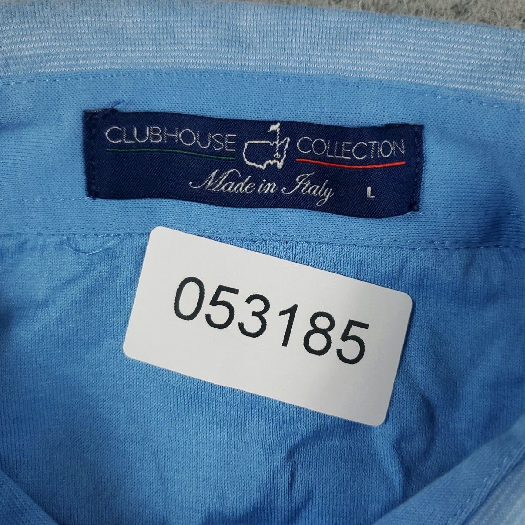 Vintage Masters Polo Shirt Mens Size Large Blue Clubhouse Collection Golf Short Sleeve Size US L / EU 52-54 / 3 - 7 Thumbnail