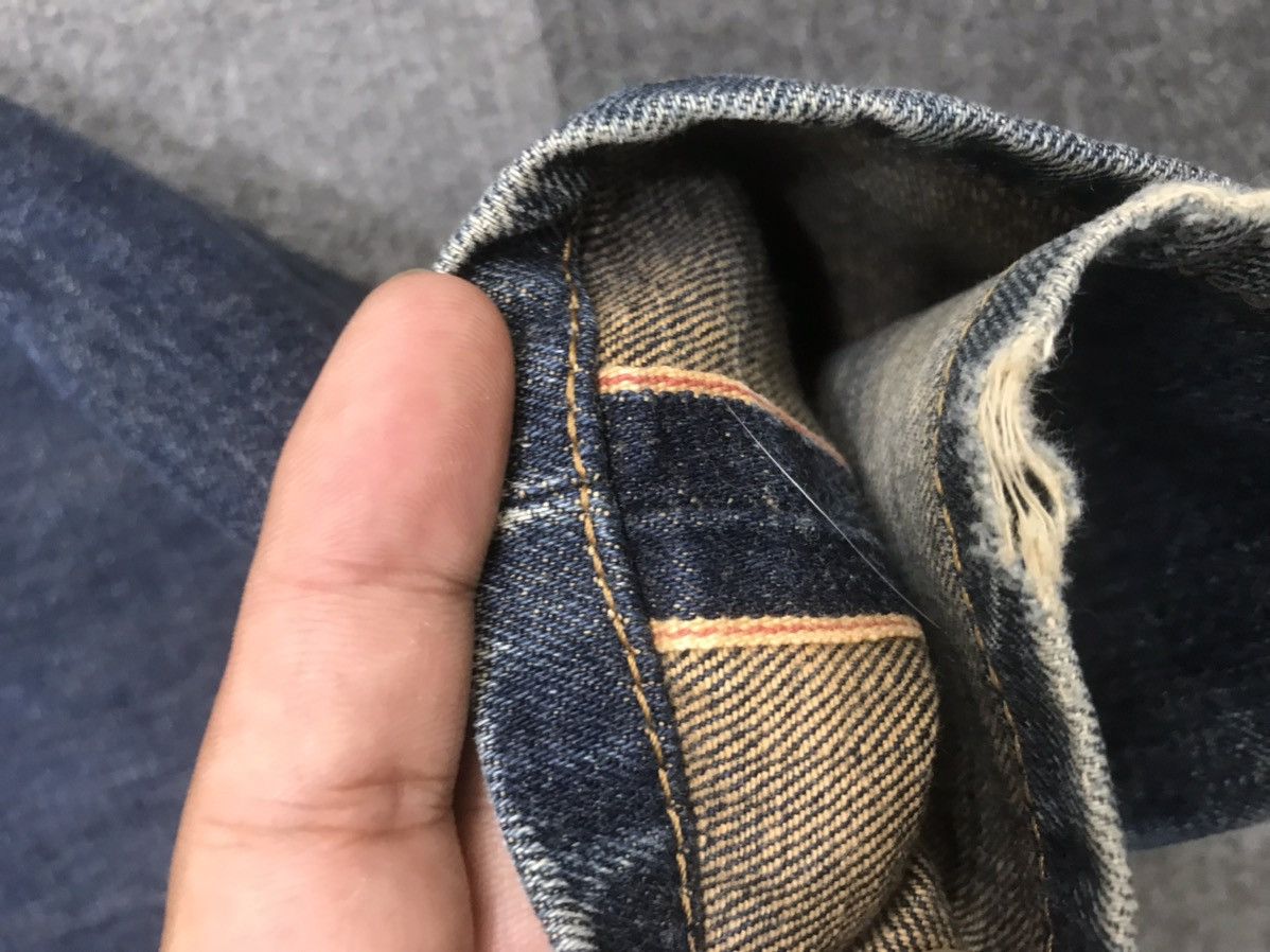 Edwin 💥WIDE RUSTY💥Edwin 505x Selvedge Rusty Jeans Size US 31 - 13 Thumbnail