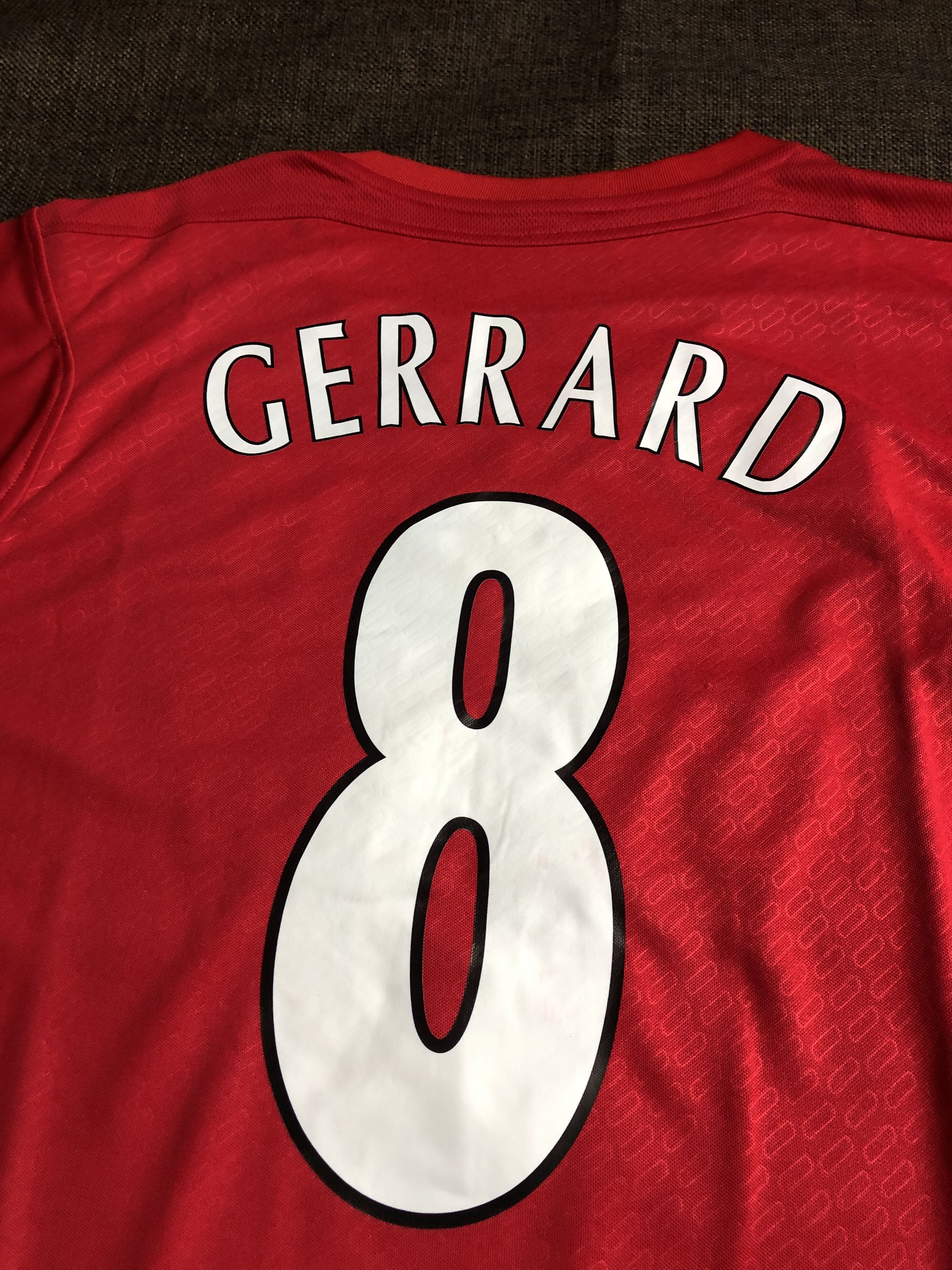 2004-05 Liverpool Home GERRARD Soccer Jersey