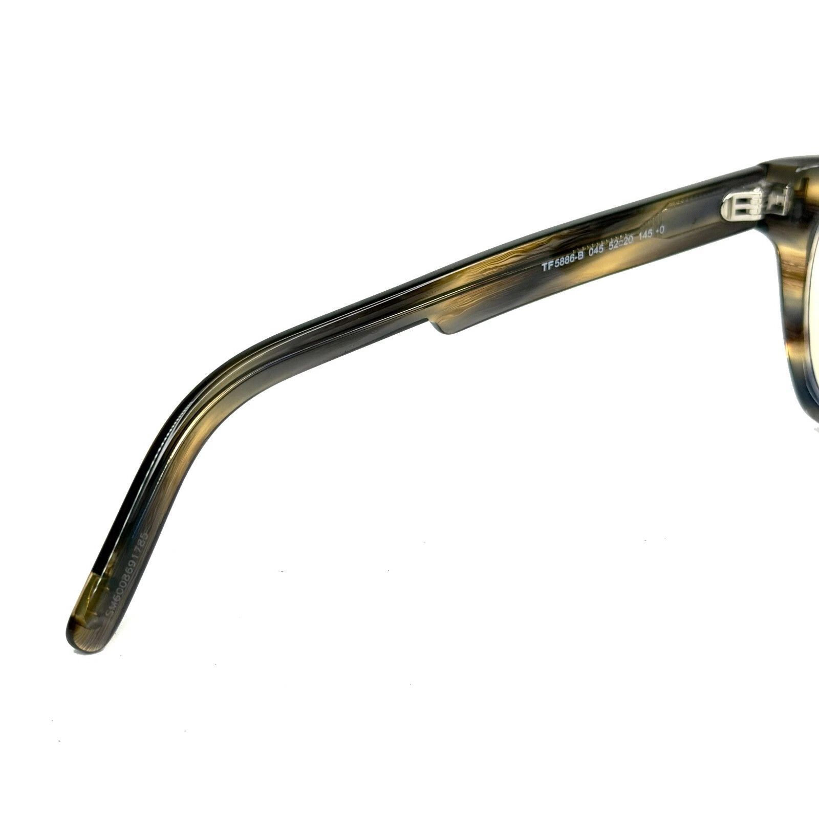 Tom Ford TOM FORD TF5886B 045 Brown Horn Optical Eyeglass 5886 FT5886 Size ONE SIZE - 9 Thumbnail