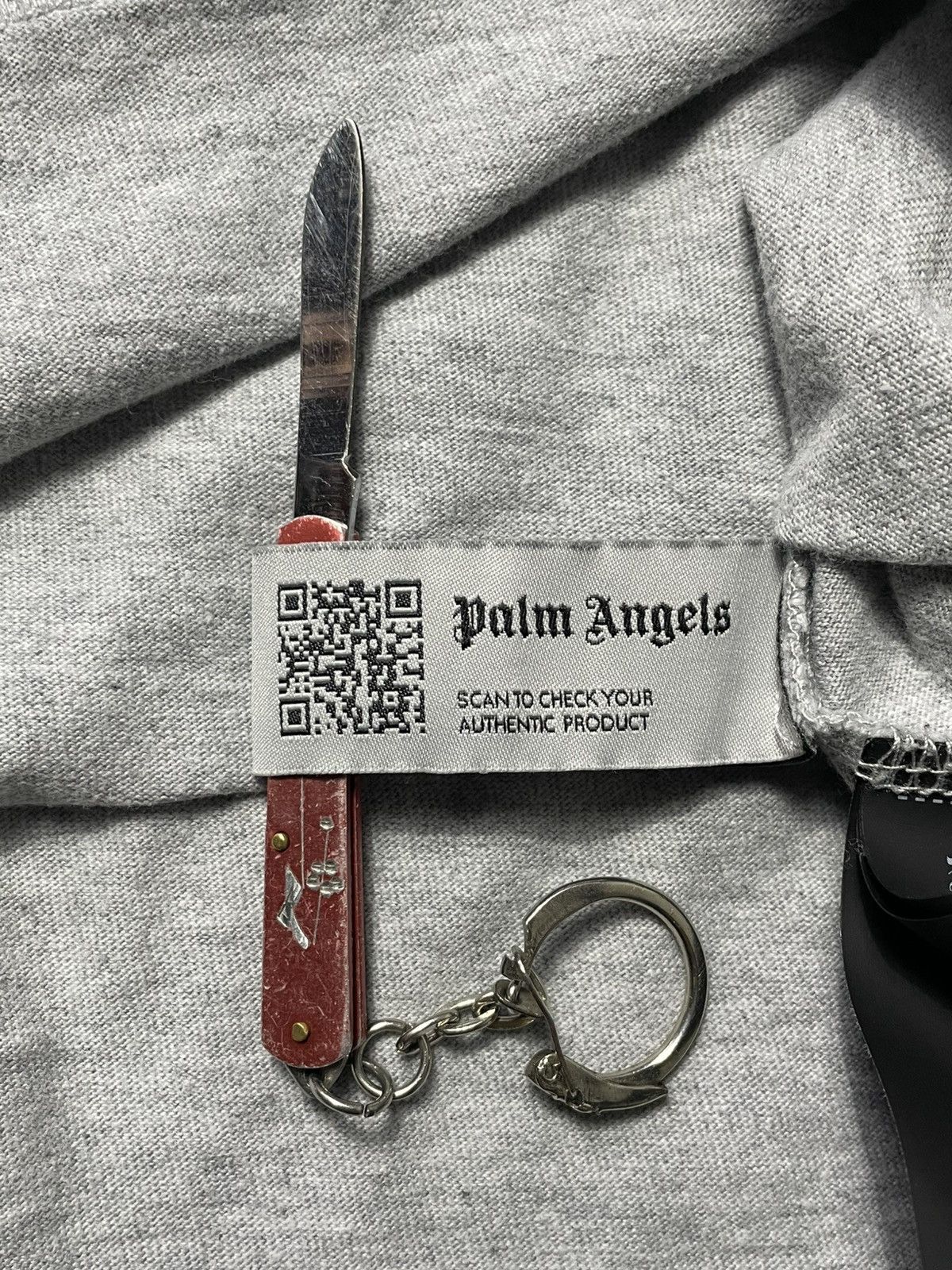 Palm Angels Palm Angels Small Classic Logo Grey Tee T Shirt XL Size US XL / EU 56 / 4 - 9 Thumbnail