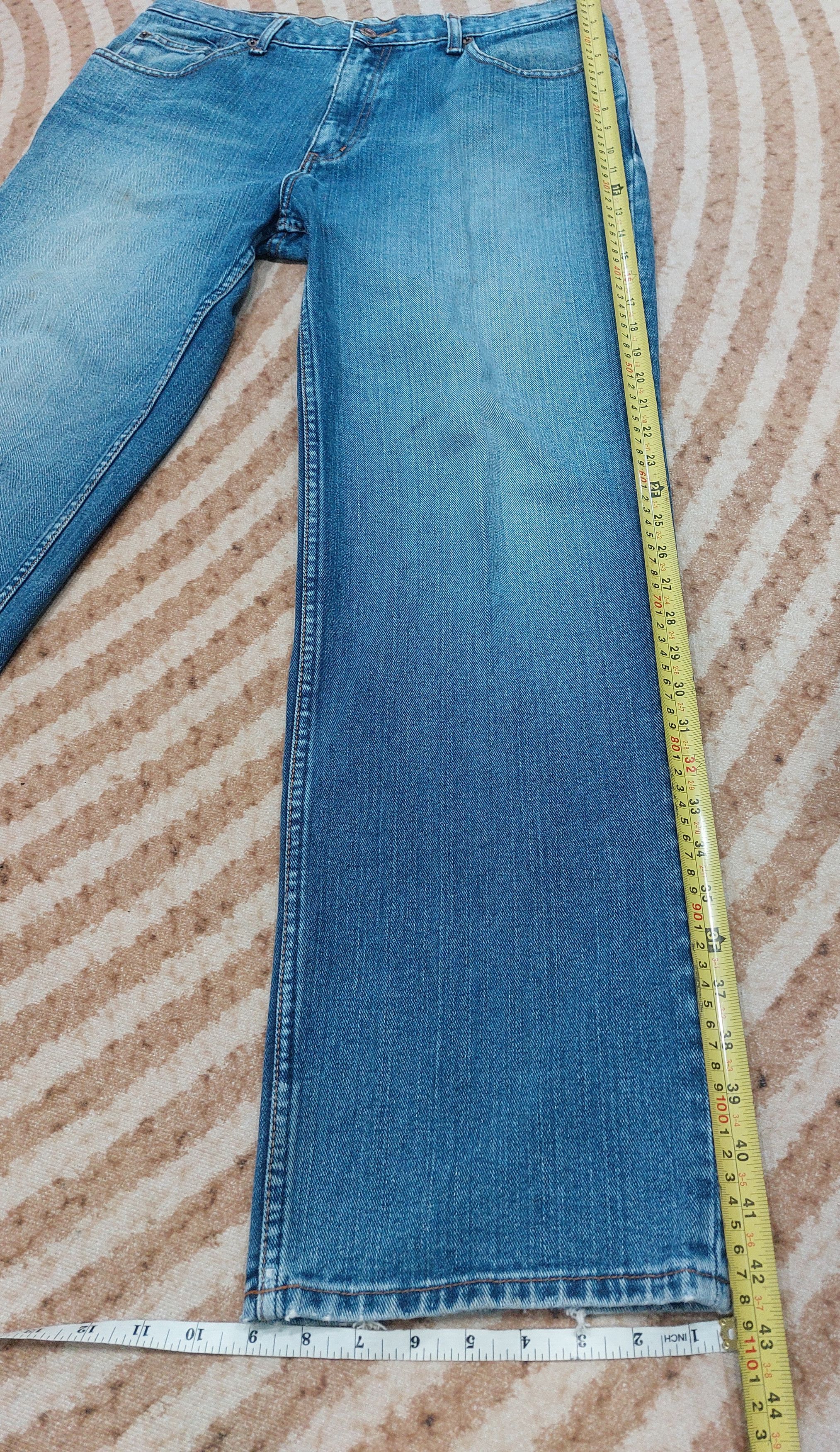 Edwin VINTAGE EDWIN 503 REGULAR DISTRESSED MUD WASH JAPANESE DENIM Size US 35 - 23 Thumbnail