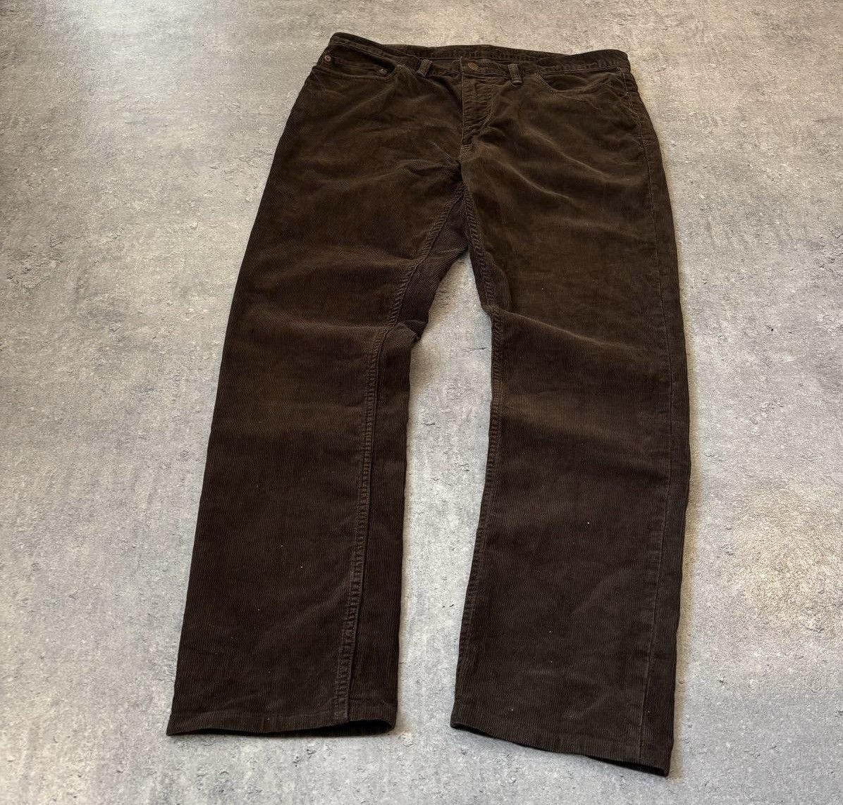 Vintage Vintage Polo Ralph Lauren Velvet Pants Size US 36 / EU 52 - 2 Thumbnail