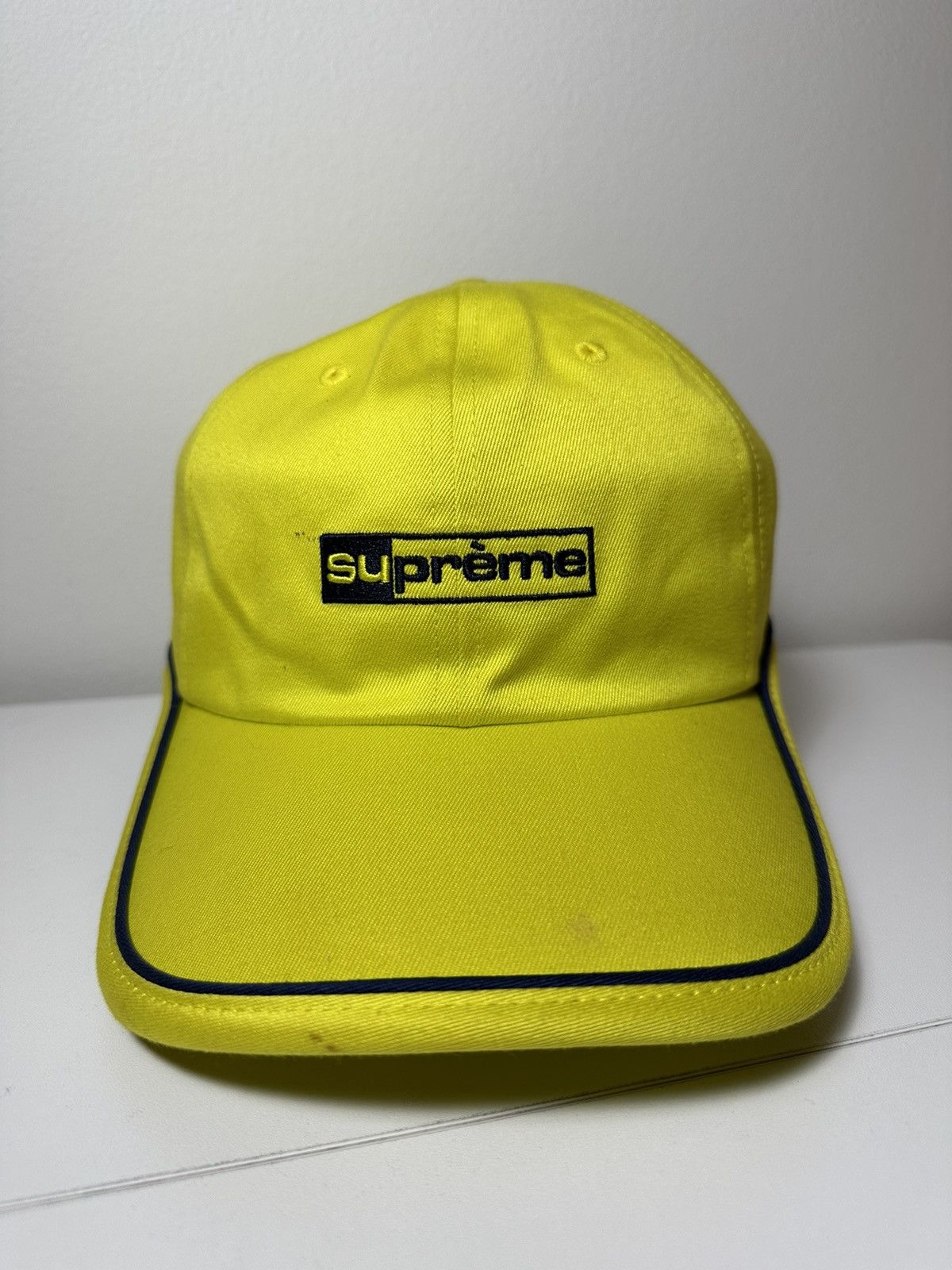 Supreme Supreme Piping 6-Panel Cap Hat Size ONE SIZE - 1 Thumbnail