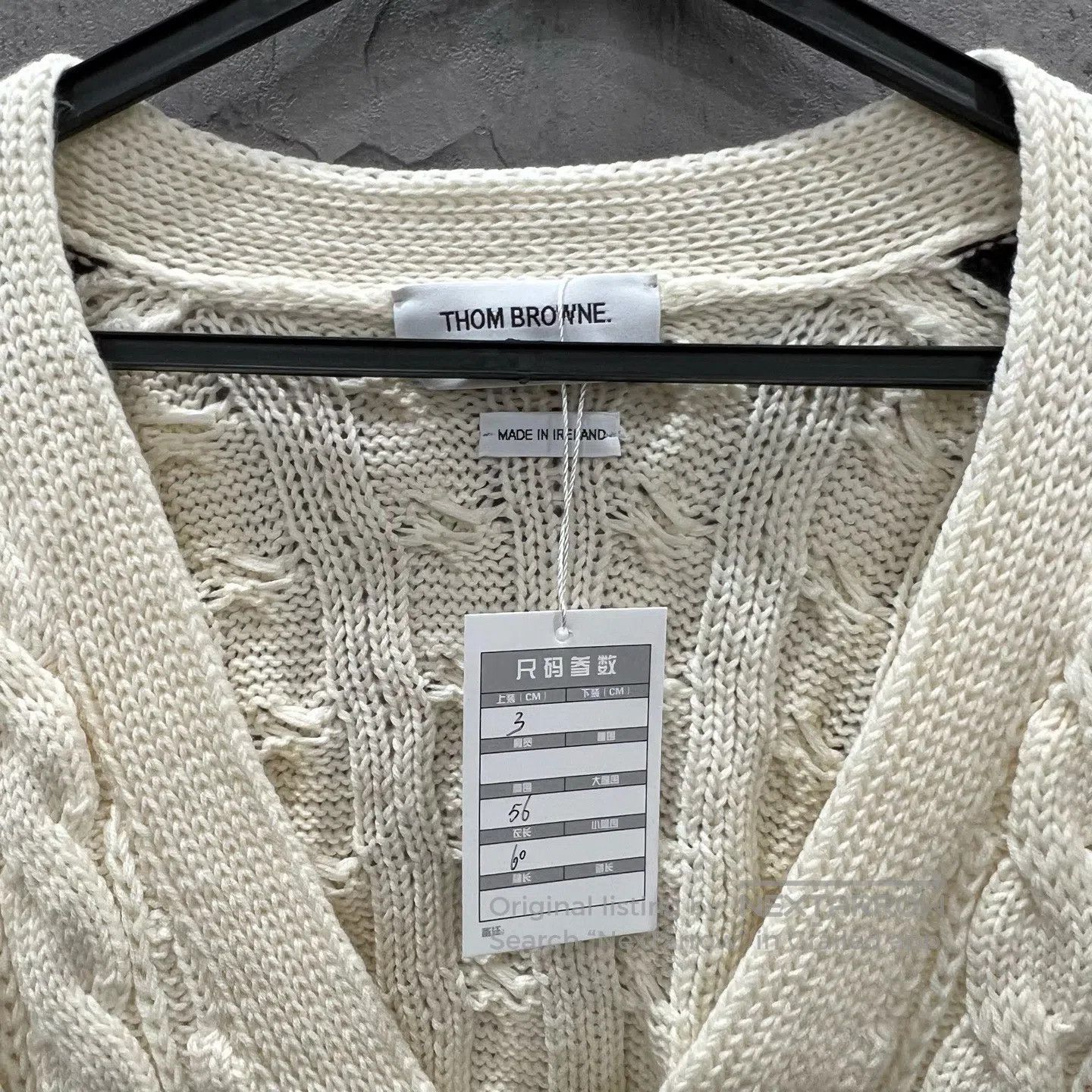 Thom Browne Thom Browne Wool Knit Cardigan| Size US L / EU 52-54 / 3 - 3 Thumbnail