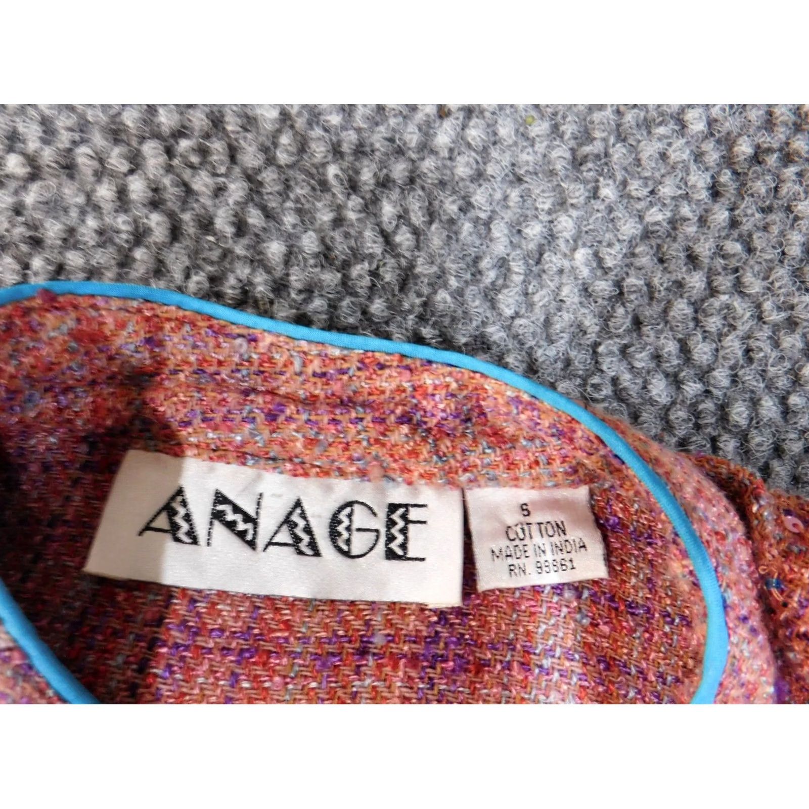 Pinko anage Jacket Pink Small Womens Cotton Casual Button Embroidered Mid-Length Solid Long Sleeve Classic Fall Spring Vintage No Size S / US 4 / IT 40 - 4 Thumbnail