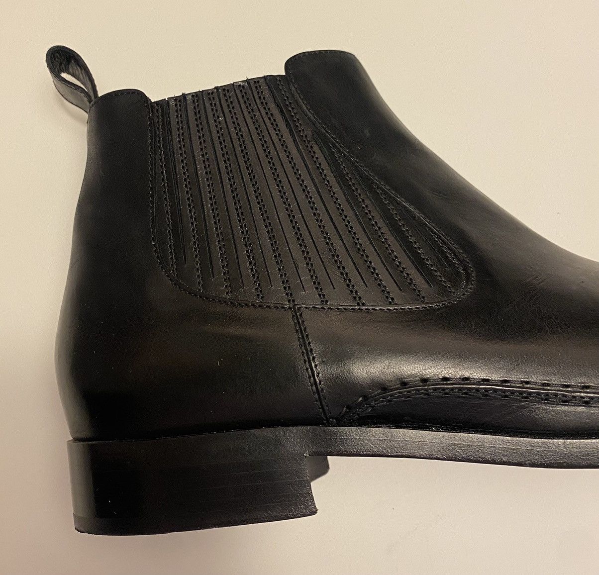 Ankle boots in smooth leather