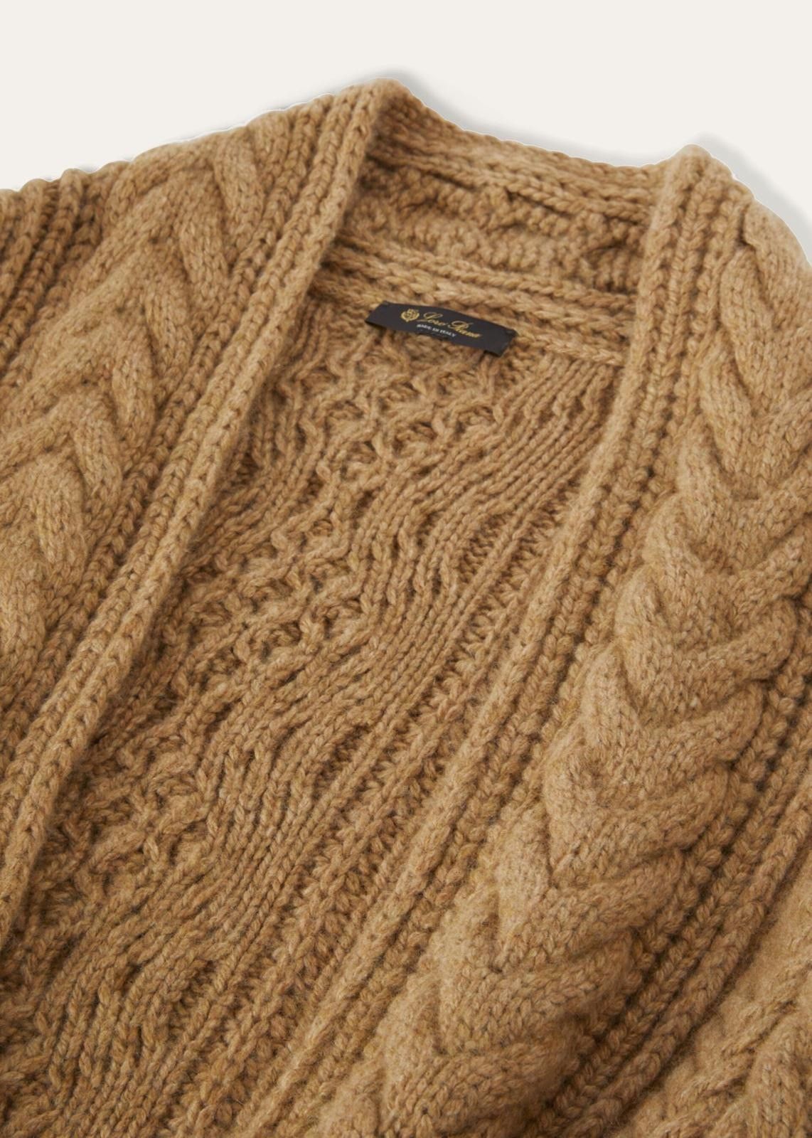Loro Piana o1srvl11e0824 Erdenet Cashmere Cardigan in Brown Size XL / US 12-14 / IT 48-50 - 7 Thumbnail