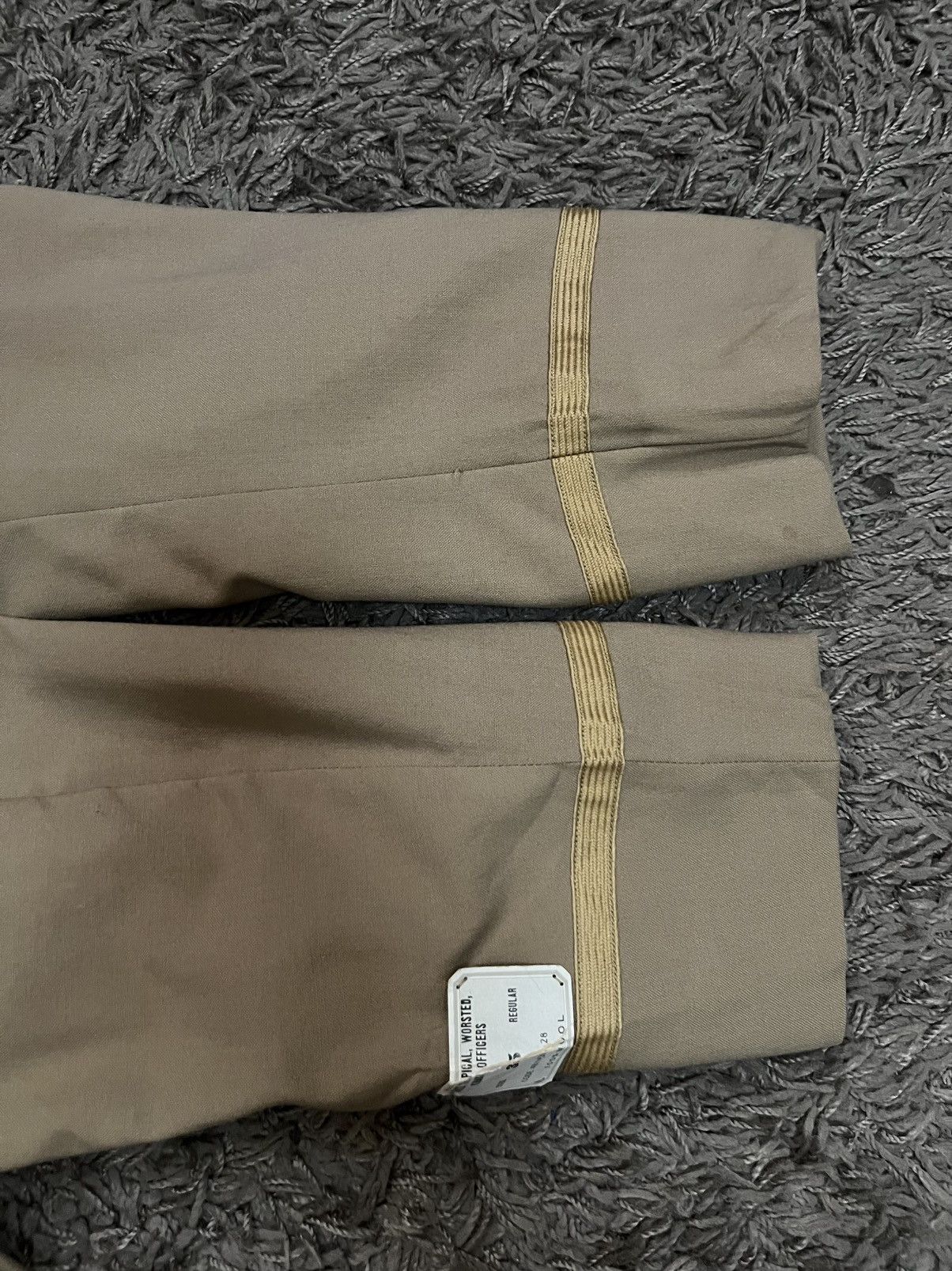 Vintage 1940s WW2 army uniform khaki tunic deadstock #I2 Size 36S - 8 Thumbnail