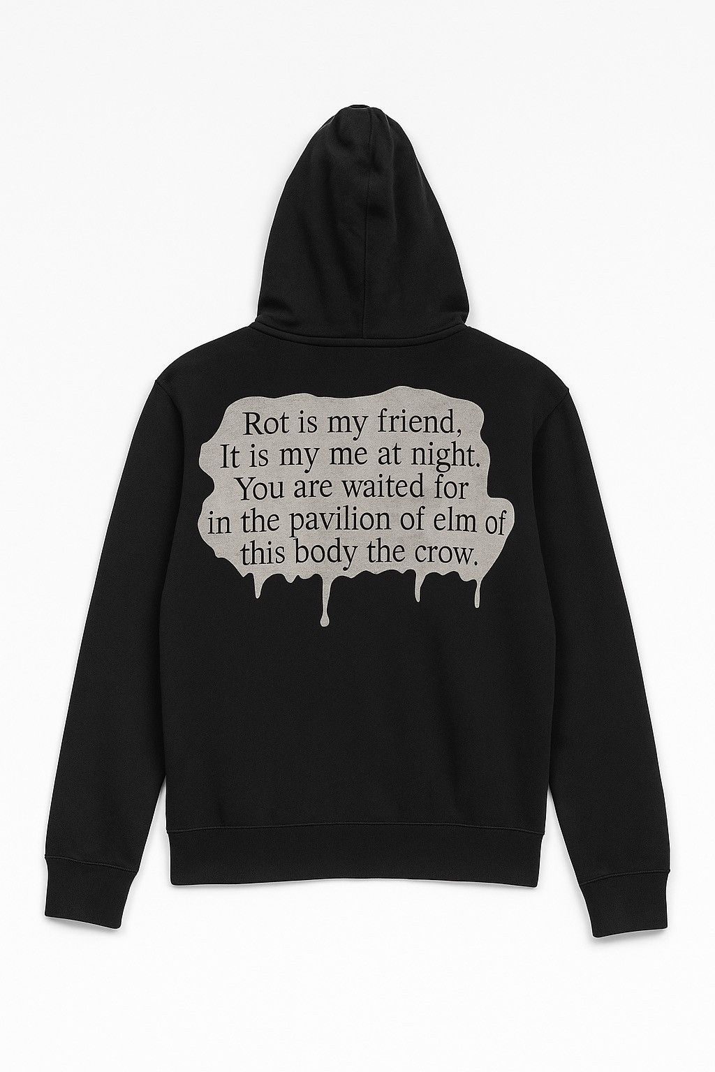 PPFM Vintage PPFM “Rot Is My Friend” Graphic Zip Hoodie – Black Size US S / EU 44-46 / 1 - 2 Thumbnail