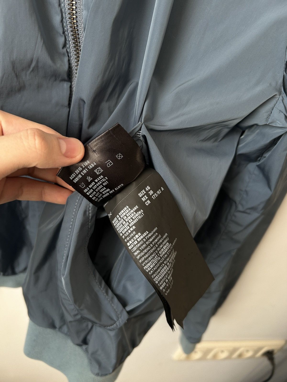 Prada Prada reversible nylon bomber blue navy new collection Size US S / EU 44-46 / 1 - 9 Thumbnail
