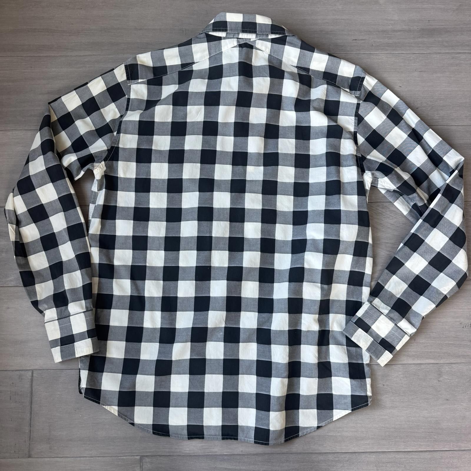 Sean John Sean John Tailored Fit Black & White Checkered Long Size L Size US L / EU 52-54 / 3 - 8 Thumbnail