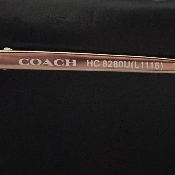 Coach Coach Black & Gold Sunglasses Size ONE SIZE - 8 Thumbnail