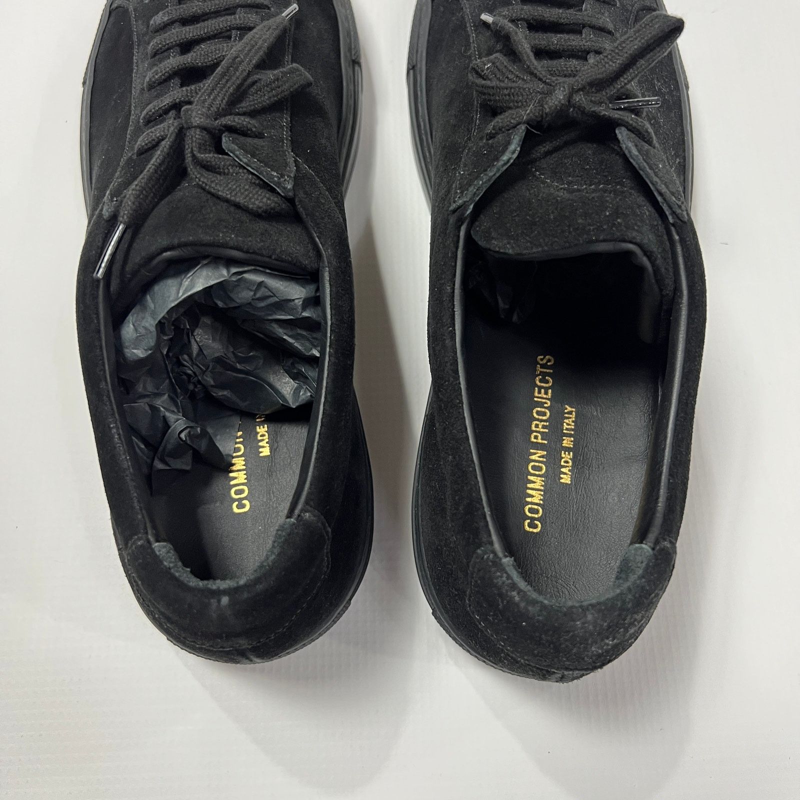 Common Projects Common Projects Achilles Low Black Suede Sneakers EU42 Size US 9 / EU 42 - 8 Thumbnail