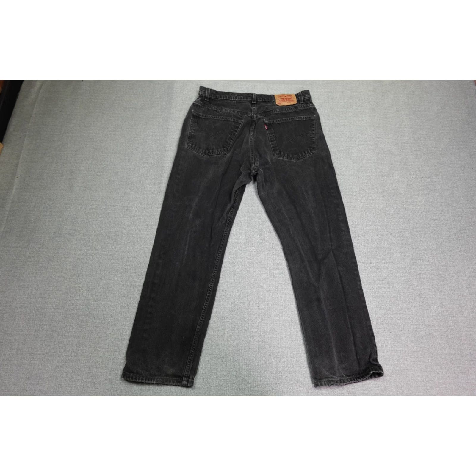 Levi's VINTAGE Levi's 505 Jeans Mens 38x30 Black Regular Fit Western Cowboy Rancher Jeans Size US 38 / EU 54 - 4 Thumbnail