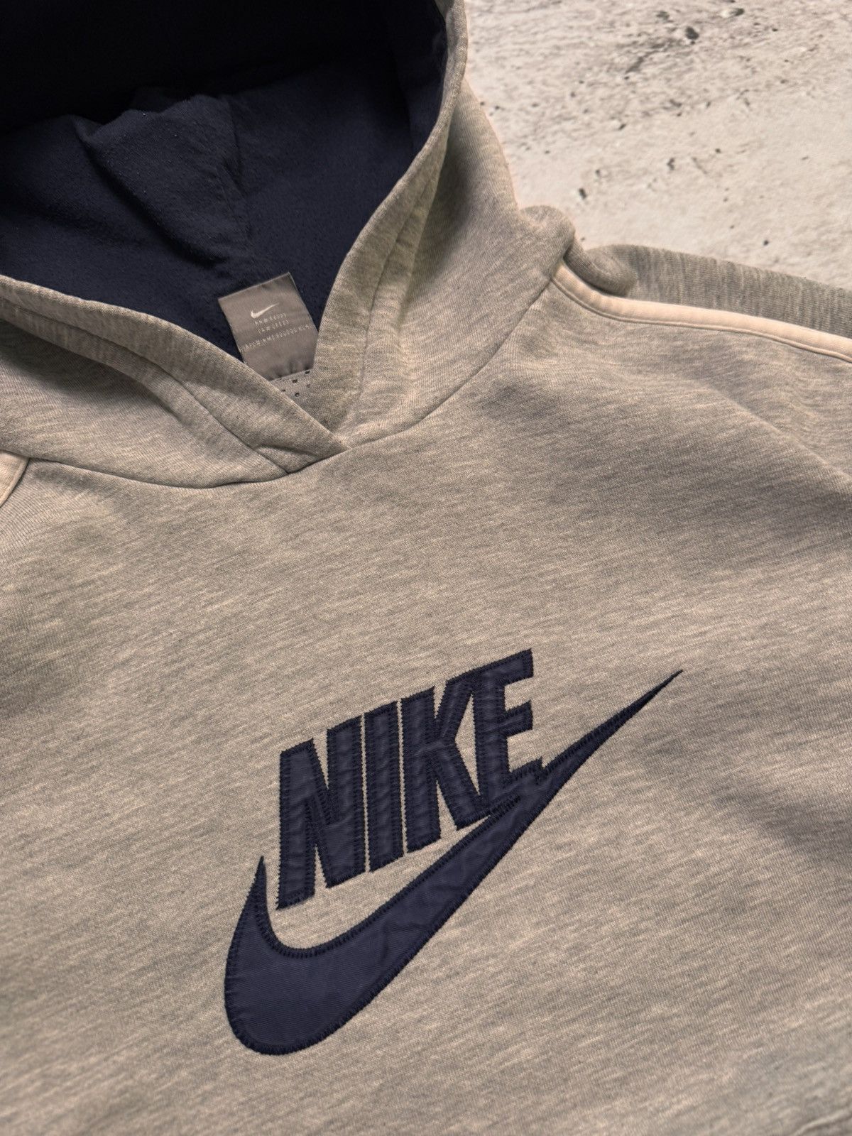 Nike × Vintage NIKE VINTAGE CENTER LOGO OVERSIZE BOXY HOODIE Size US M / EU 48-50 / 2 - 3 Thumbnail