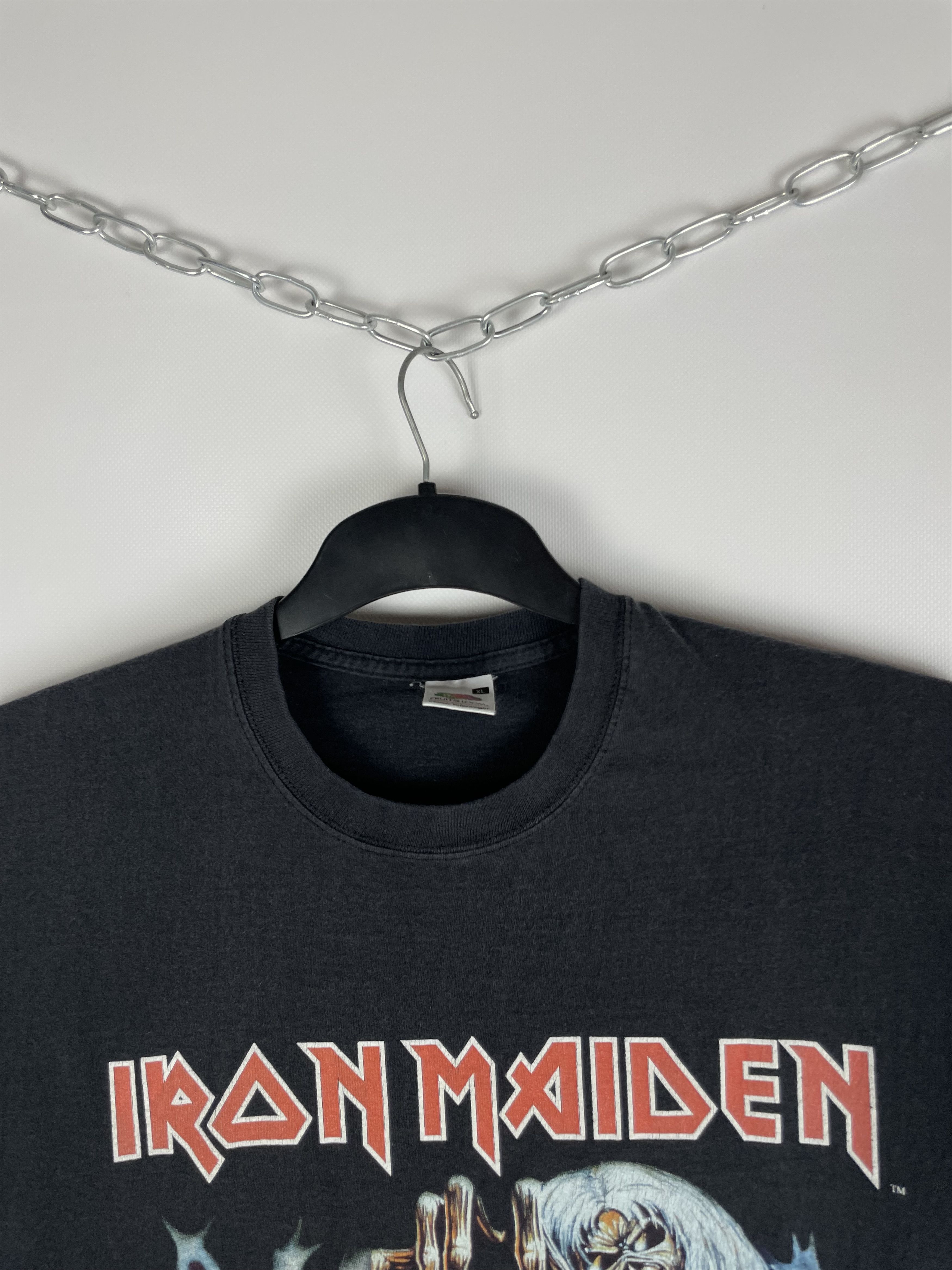Band Tees Vintage Iron Maiden T-shirt Size US XL / EU 56 / 4 - 4 Thumbnail