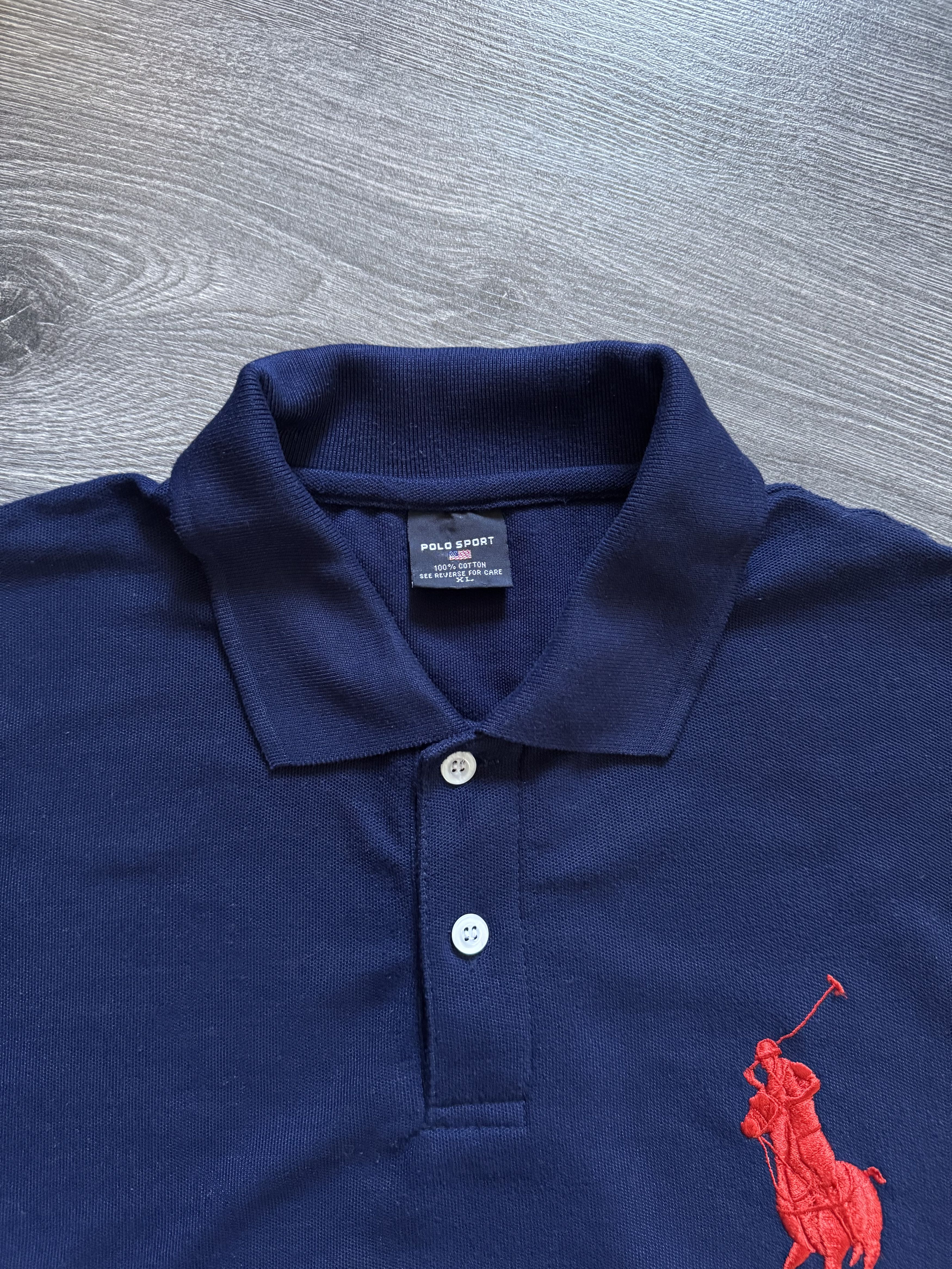 Polo Ralph Lauren Vintage Ralph Lauren Big Pony Polo Sport T-Shirt Size XL Size US XL / EU 56 / 4 - 7 Thumbnail