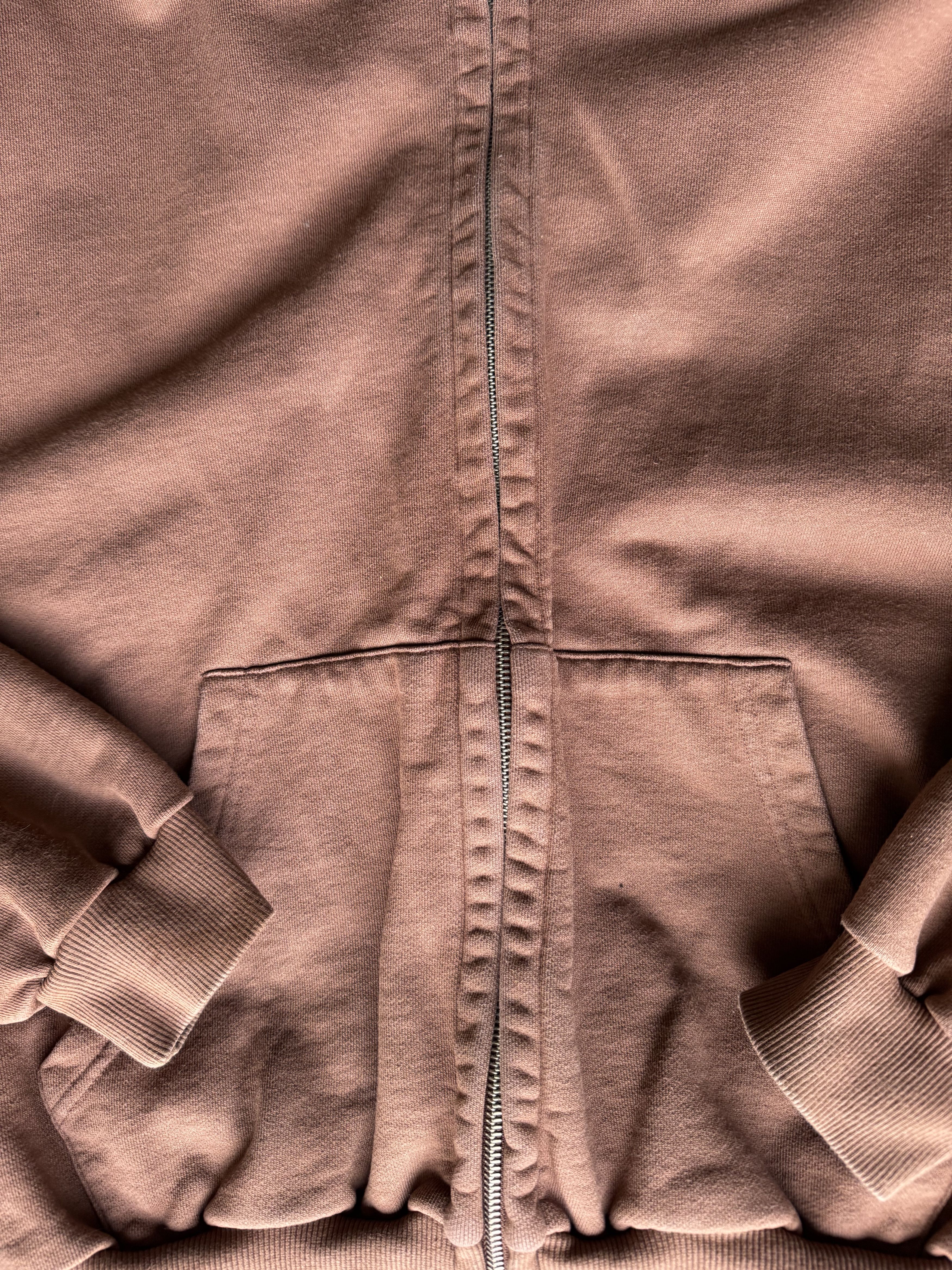 Rue Porter Rue Porter Cropped Washed Brown Hoodie Size US M / EU 48-50 / 2 - 3 Thumbnail